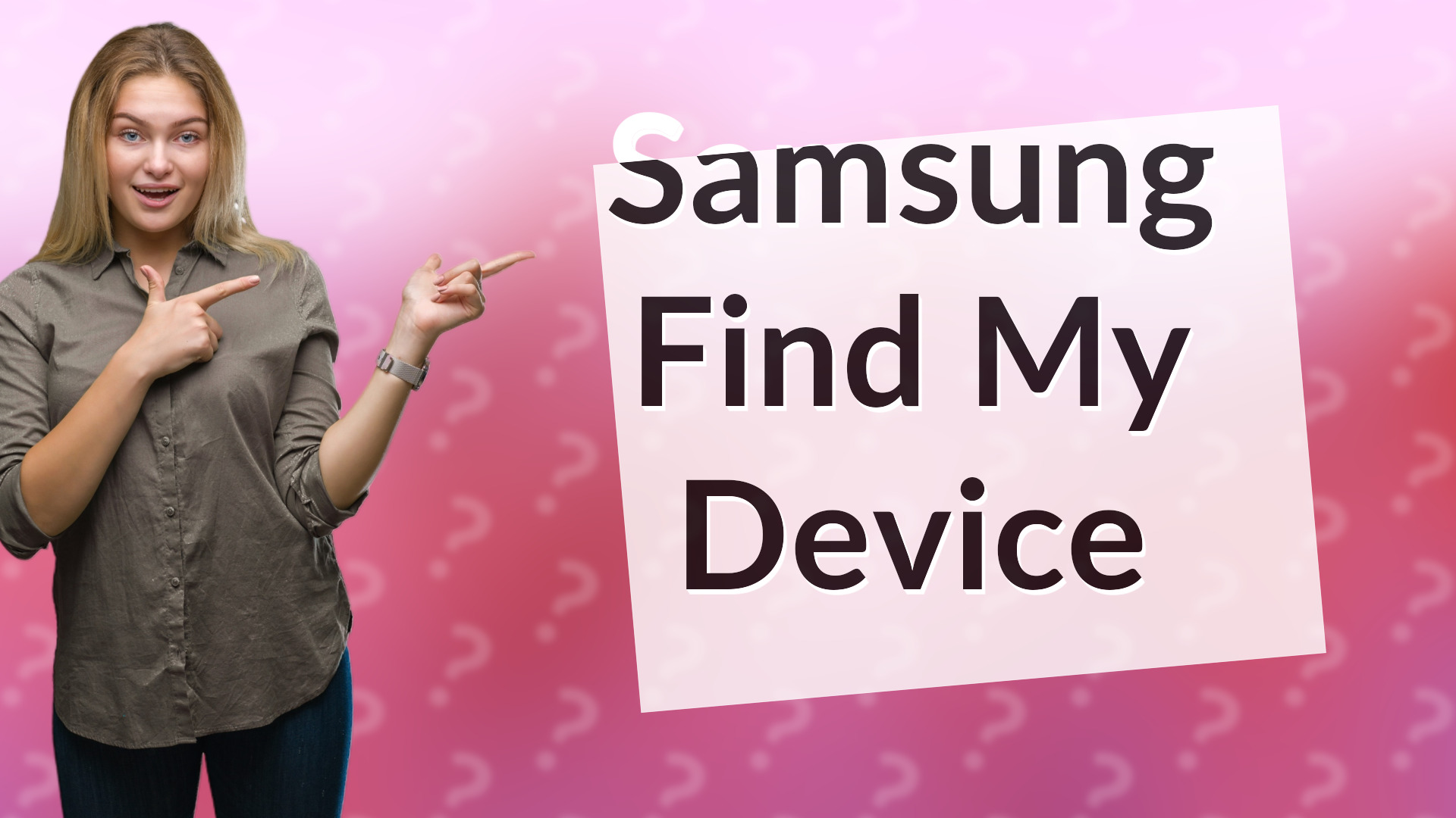 Samsung Find My Device