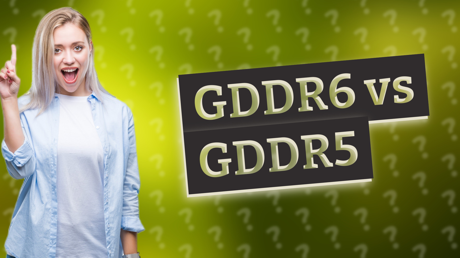GDDR6 vs GDDR5