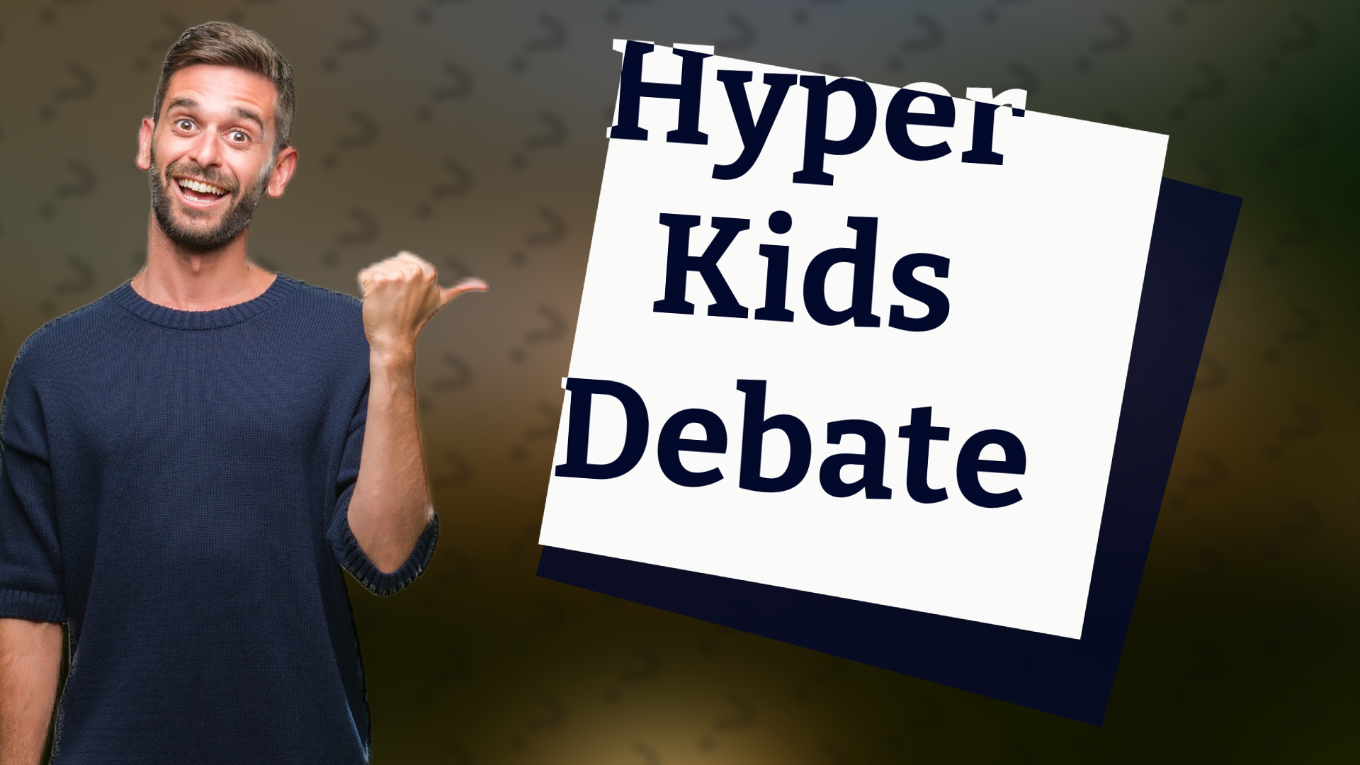 Hyper Kids Debate