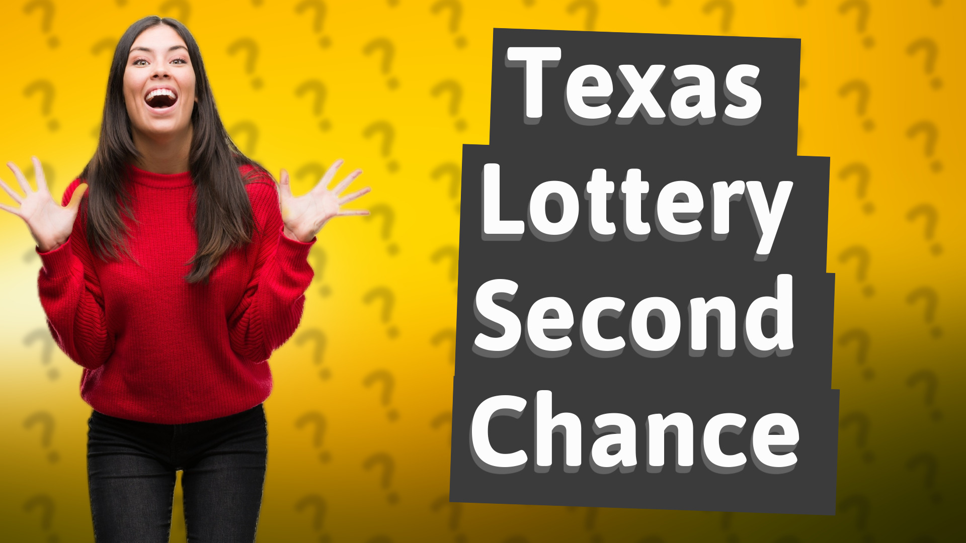 Texas Lottery Second Chance