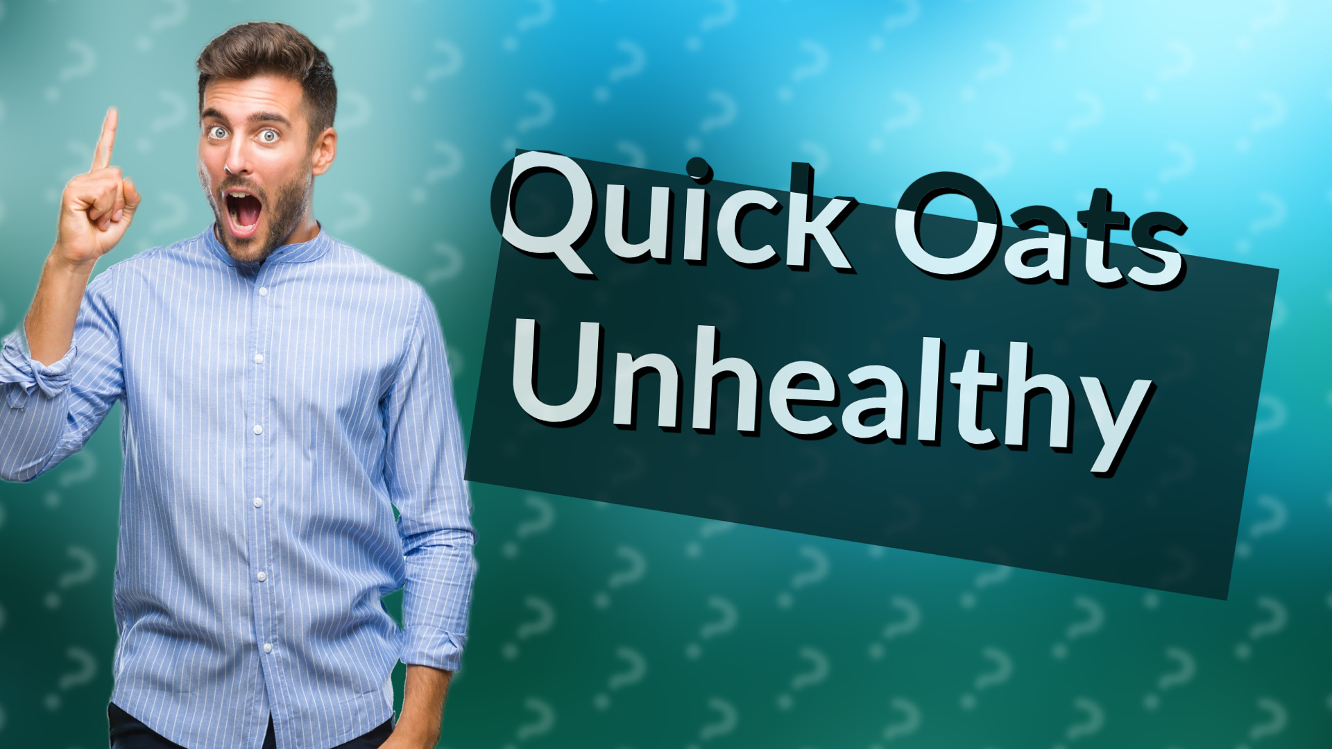 Quick Oats Unhealthy