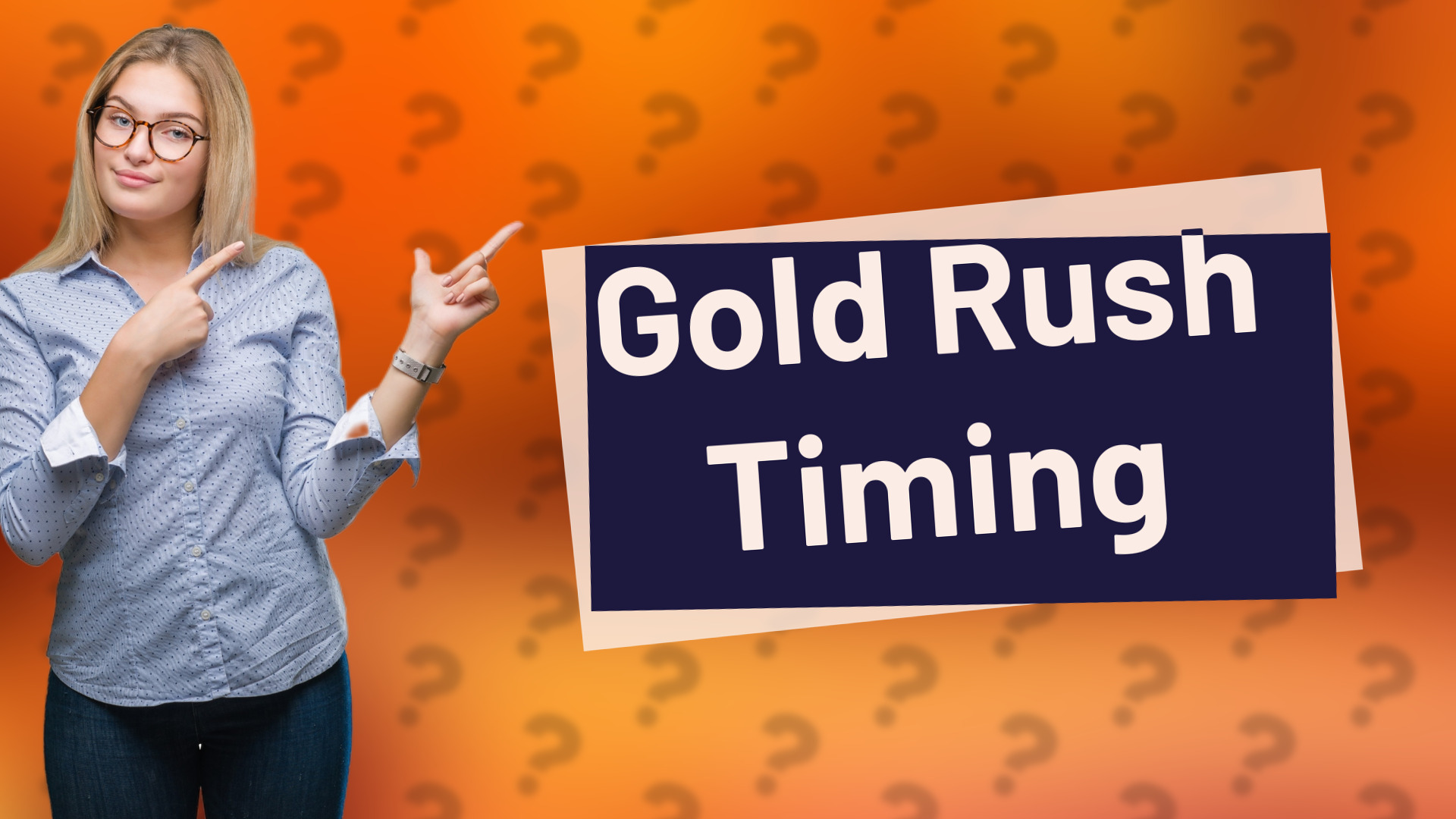 Gold Rush Timing