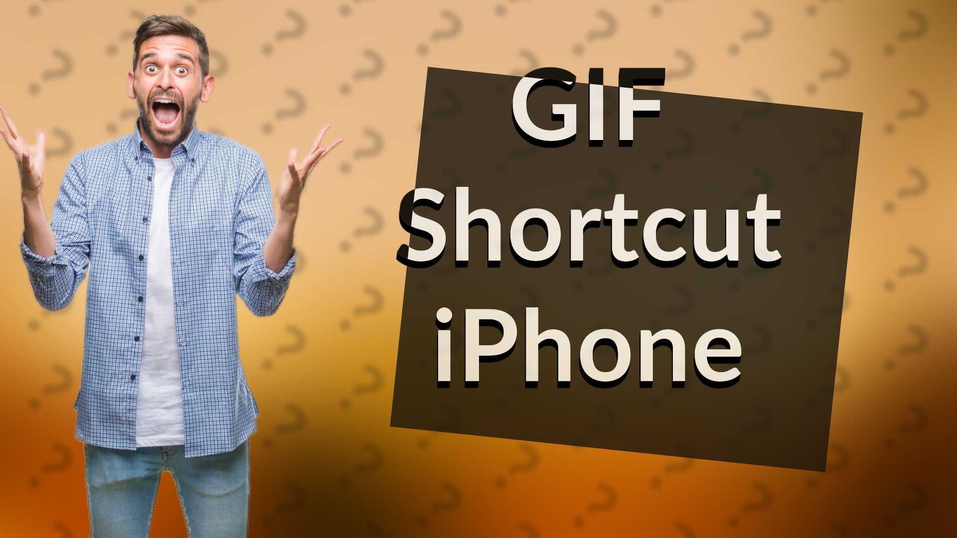 GIF Shortcut iPhone
