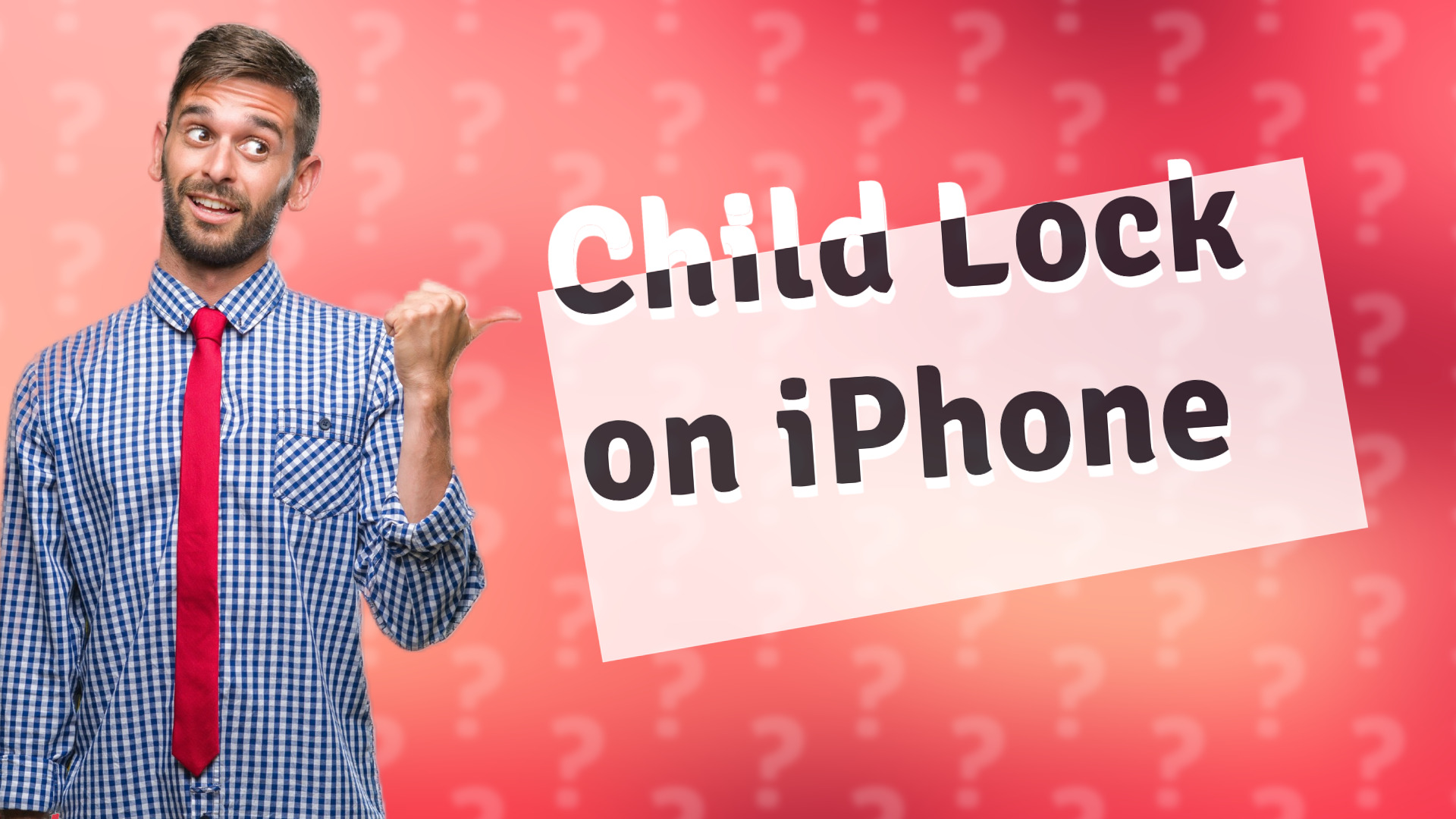 Child Lock on iPhone