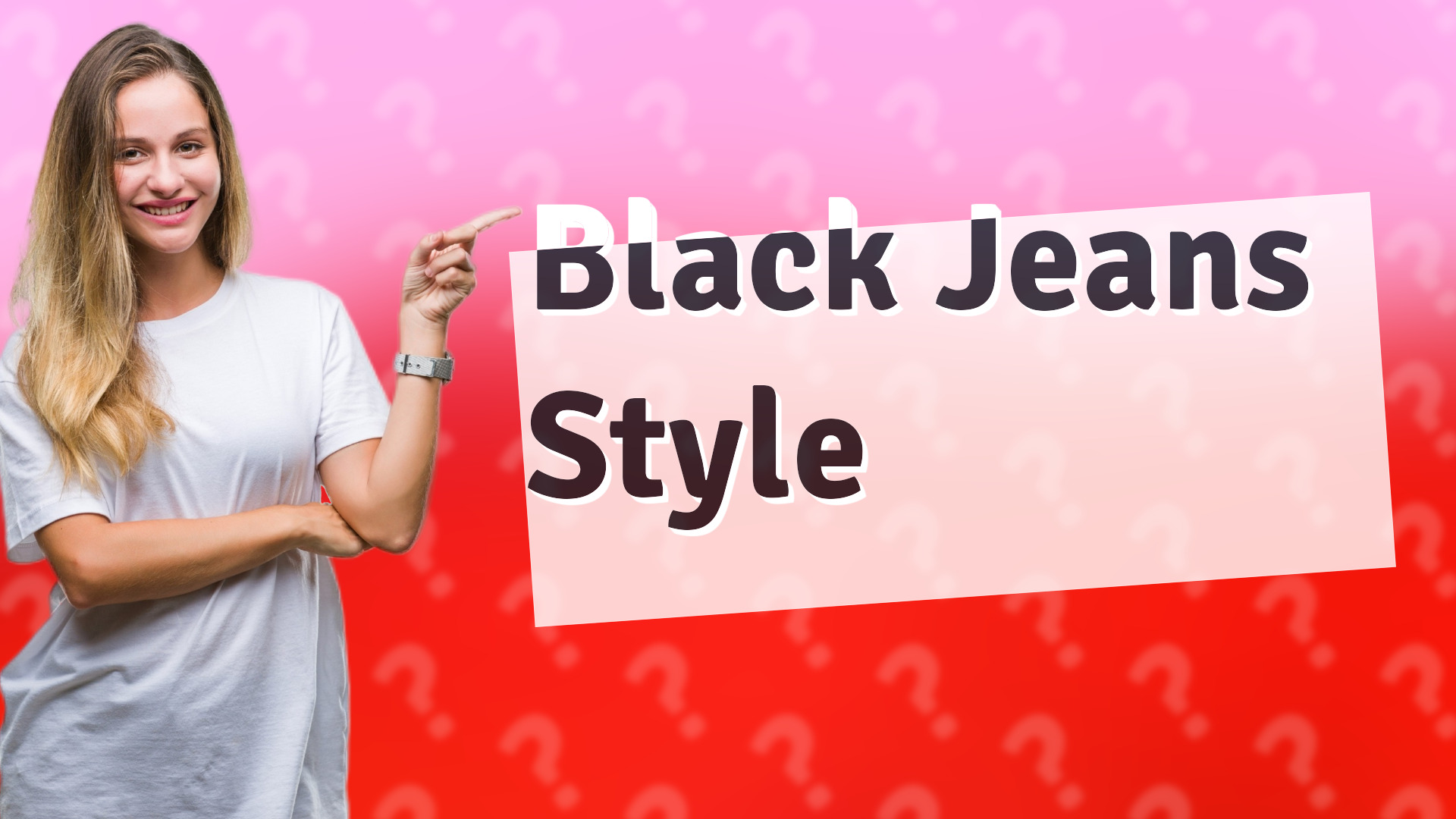 Black Jeans Style