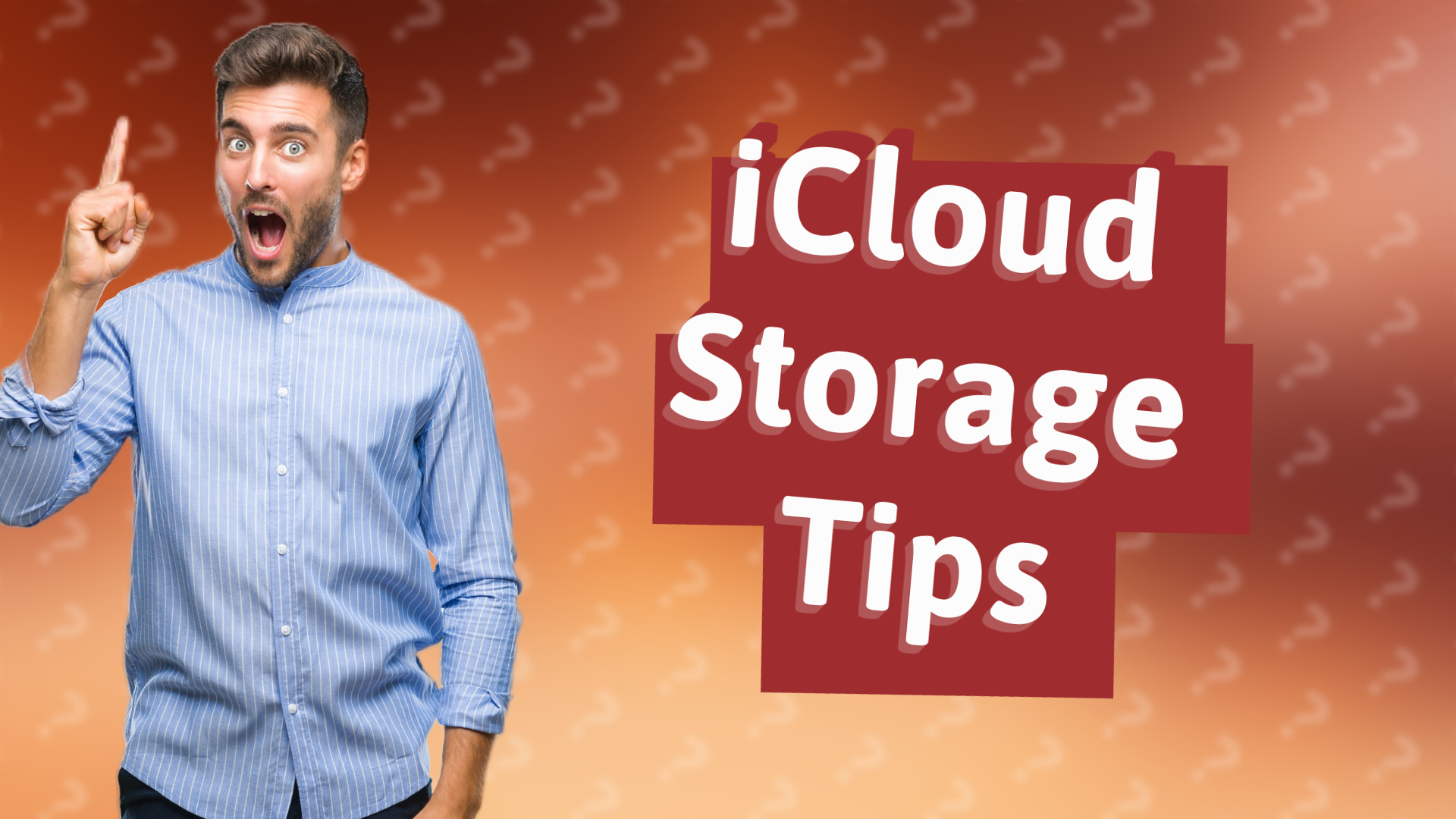 iCloud Storage Tips