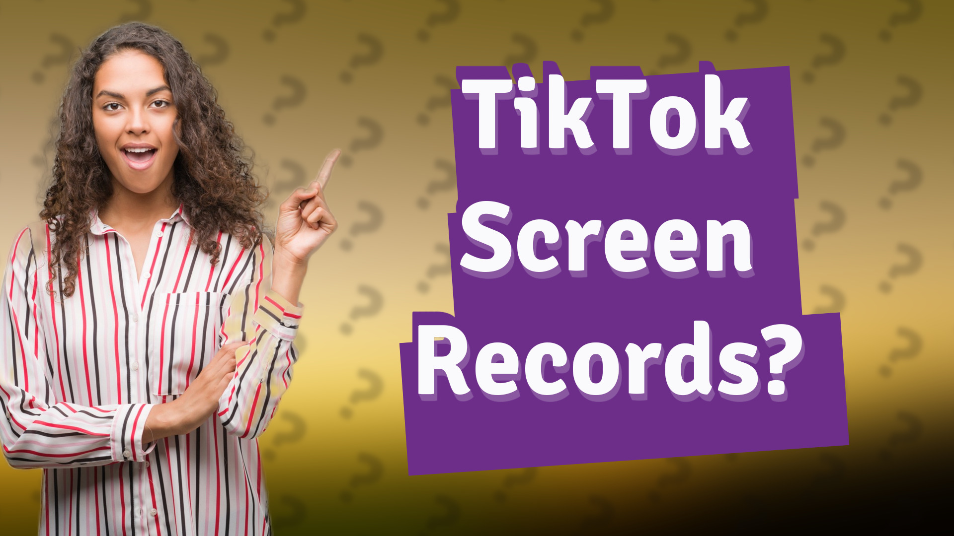 TikTok Screen Records?