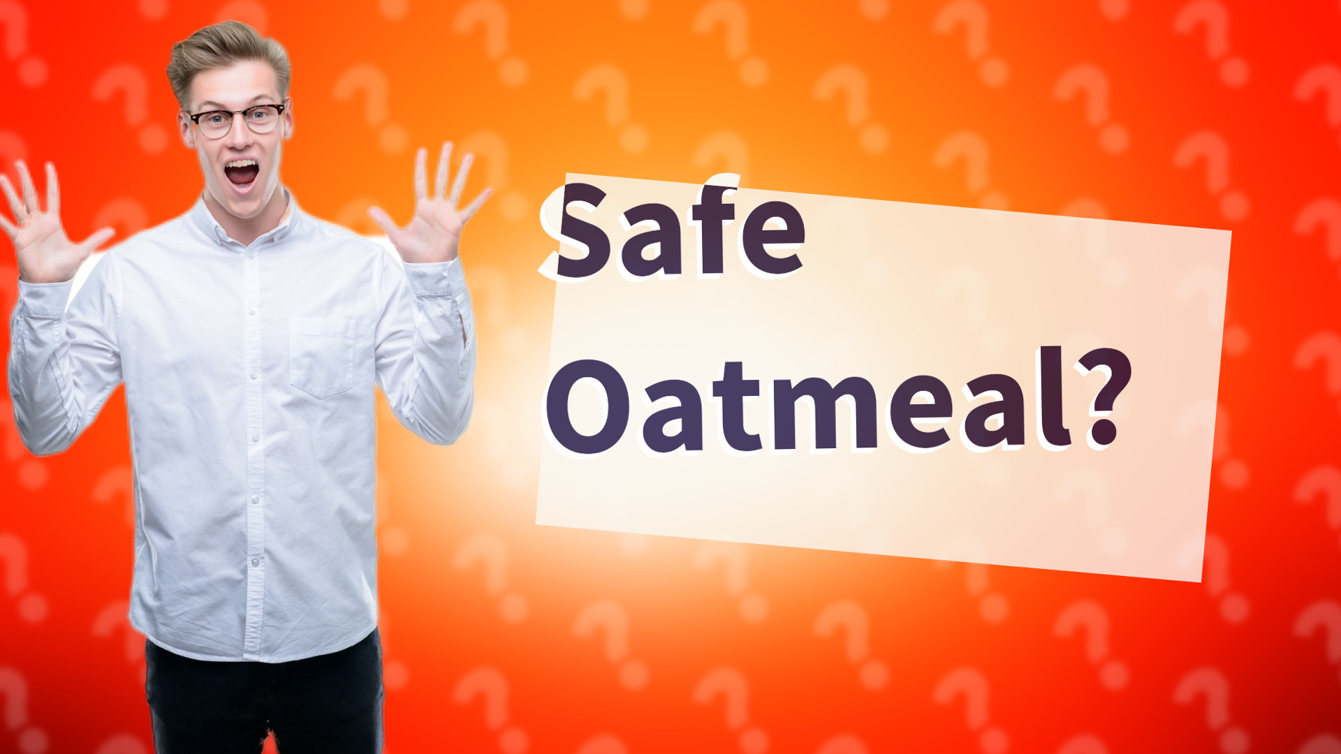 Safe Oatmeal?
