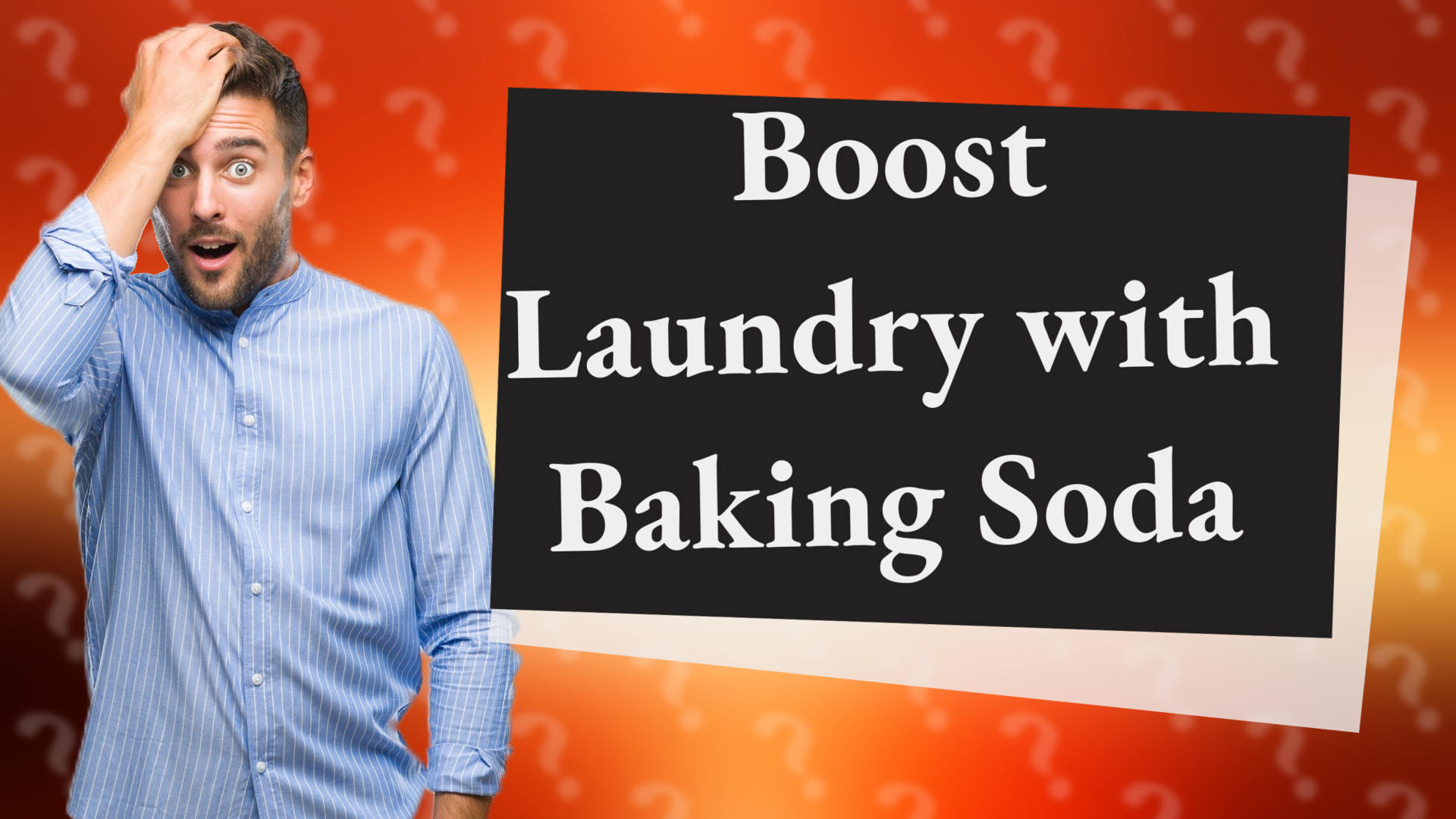 Boost Laundry with Baking Soda