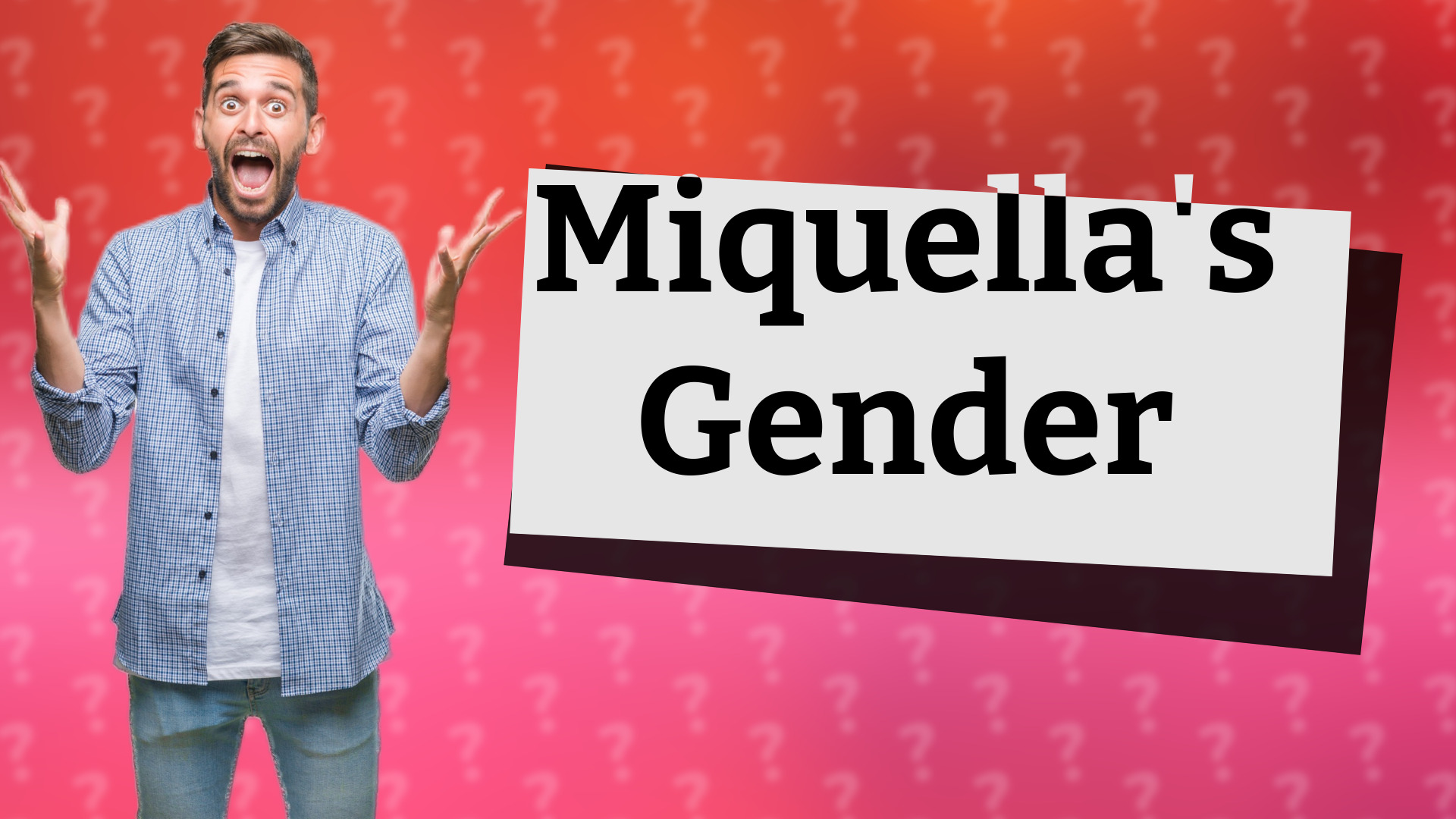 Miquella's Gender