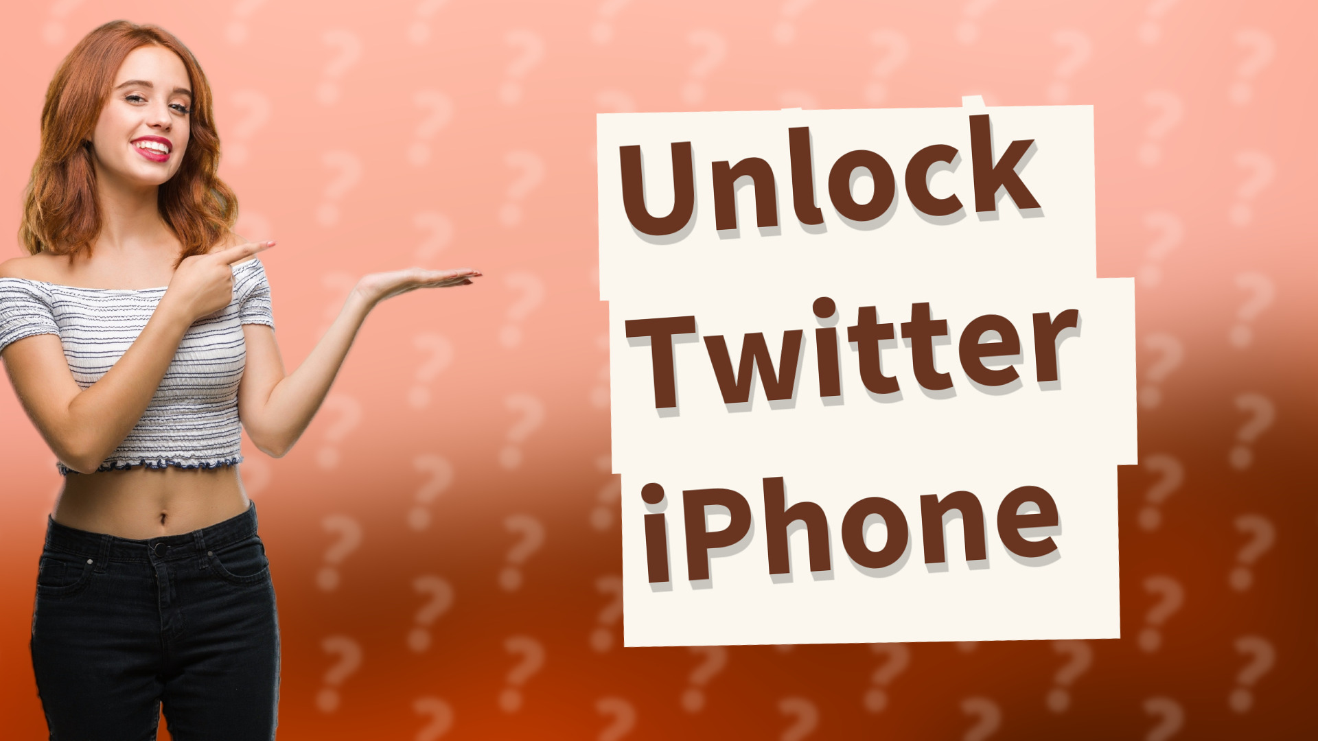 Unlock Twitter iPhone