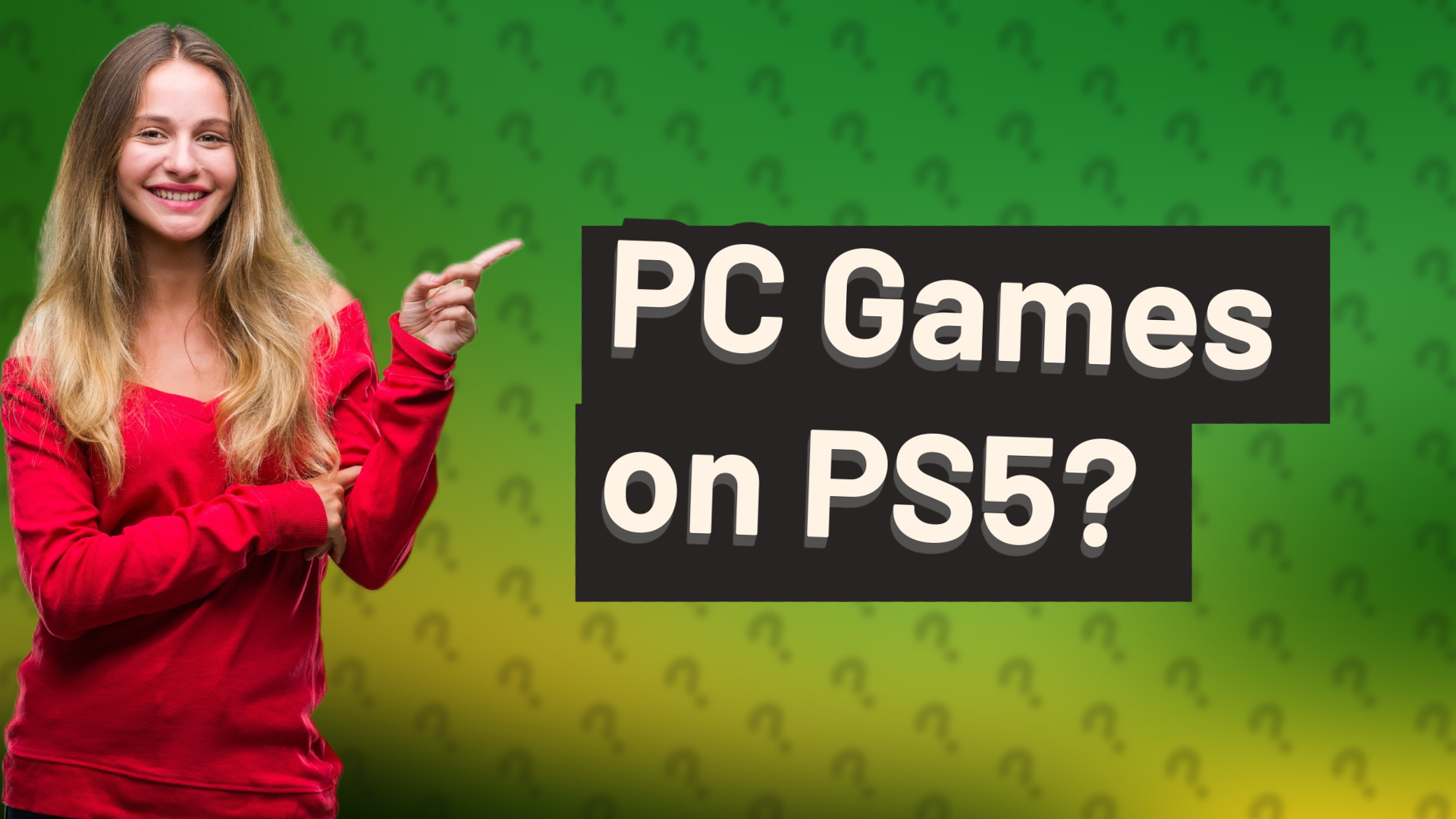 PC Games on PS5?