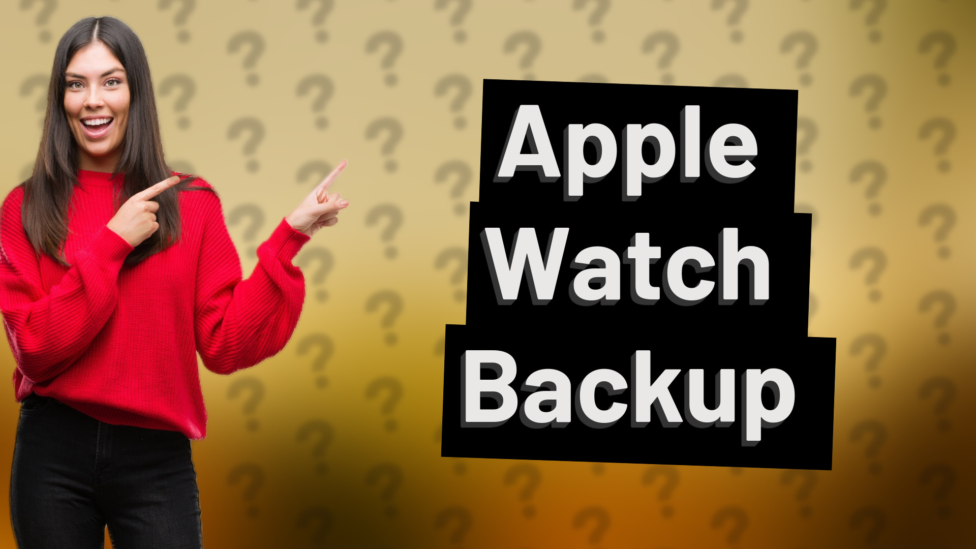 Apple Watch Backup