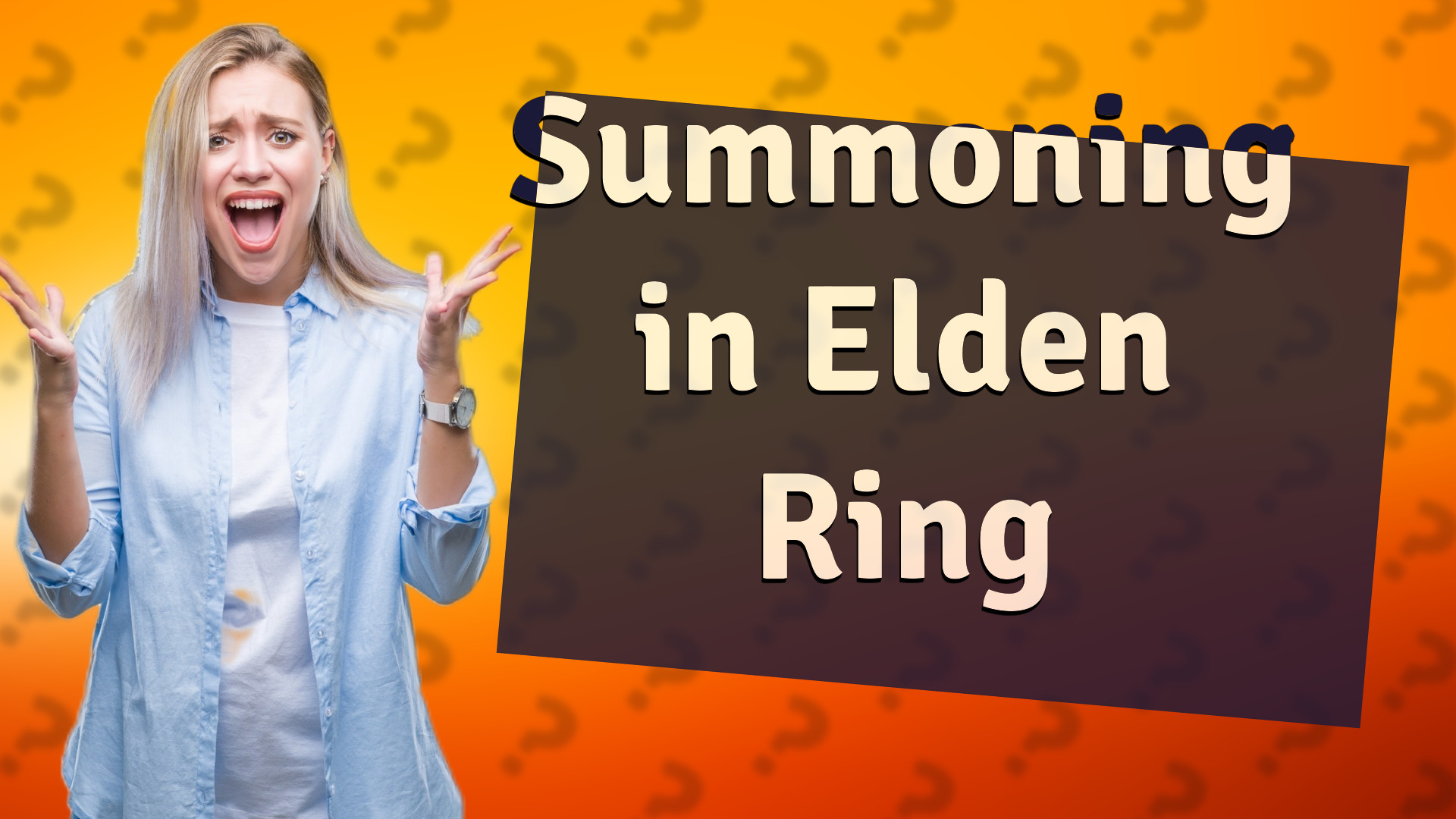 Summoning in Elden Ring