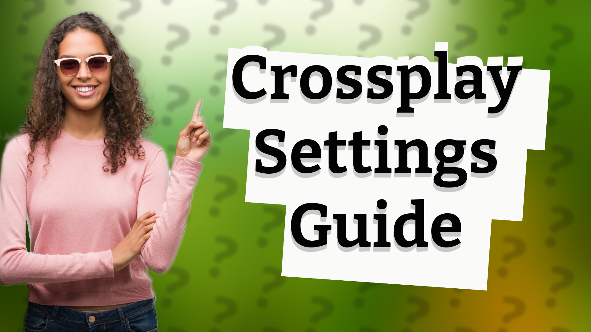 Crossplay Settings Guide