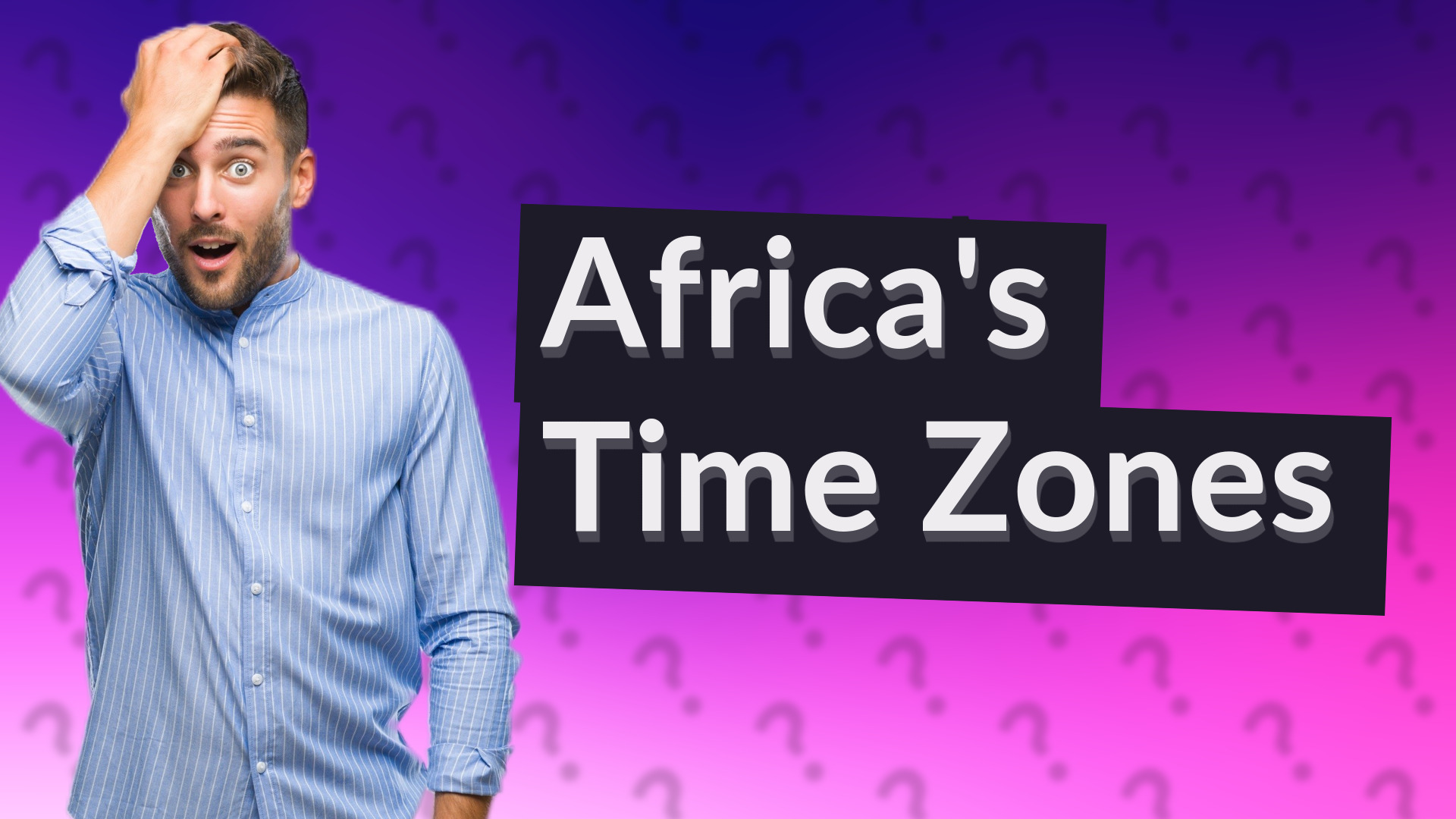 Africa's Time Zones