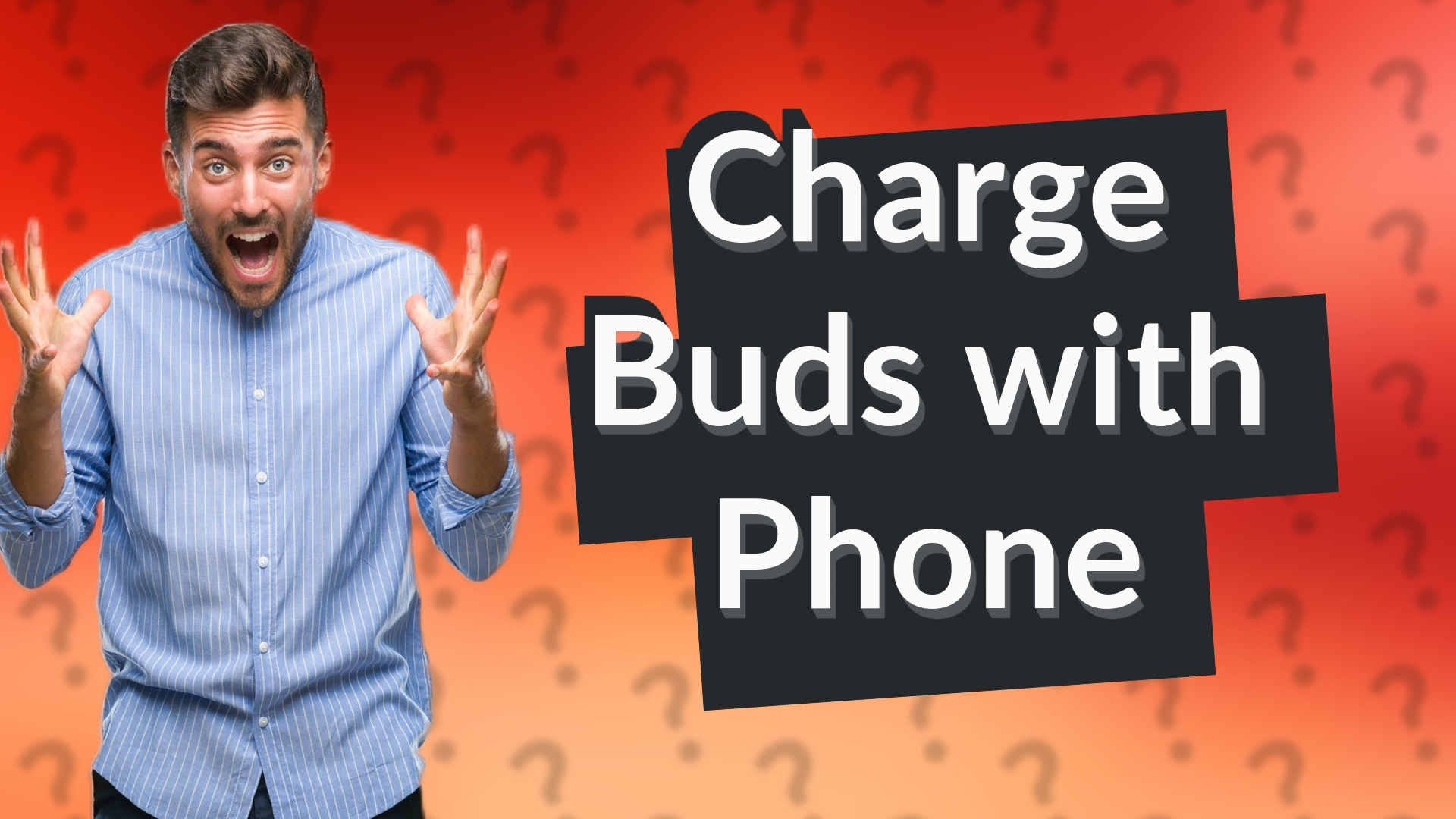 Charge Buds with Phone