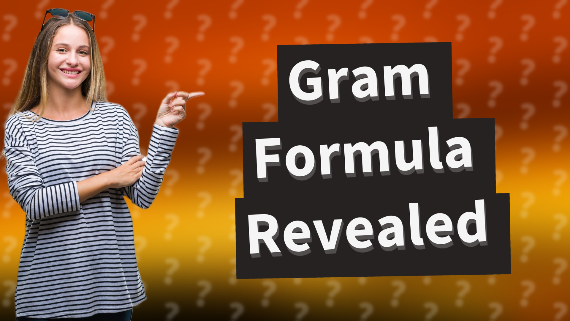 Gram Formula Revealed