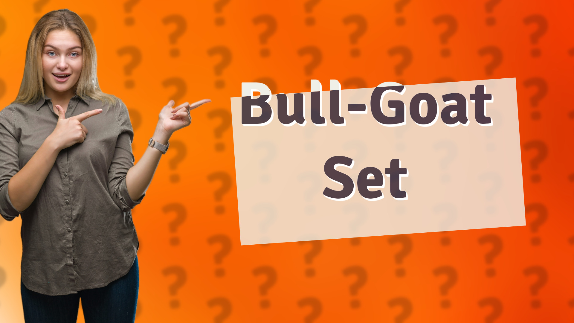 Bull-Goat Set