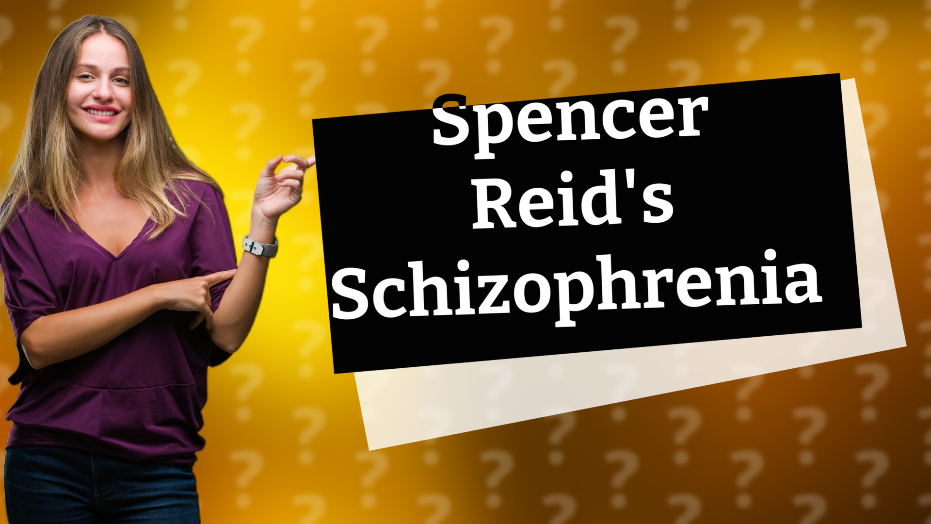 Spencer Reid's Schizophrenia