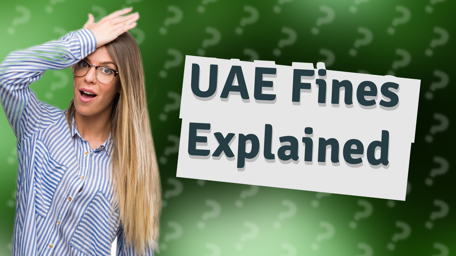 UAE Fines Explained