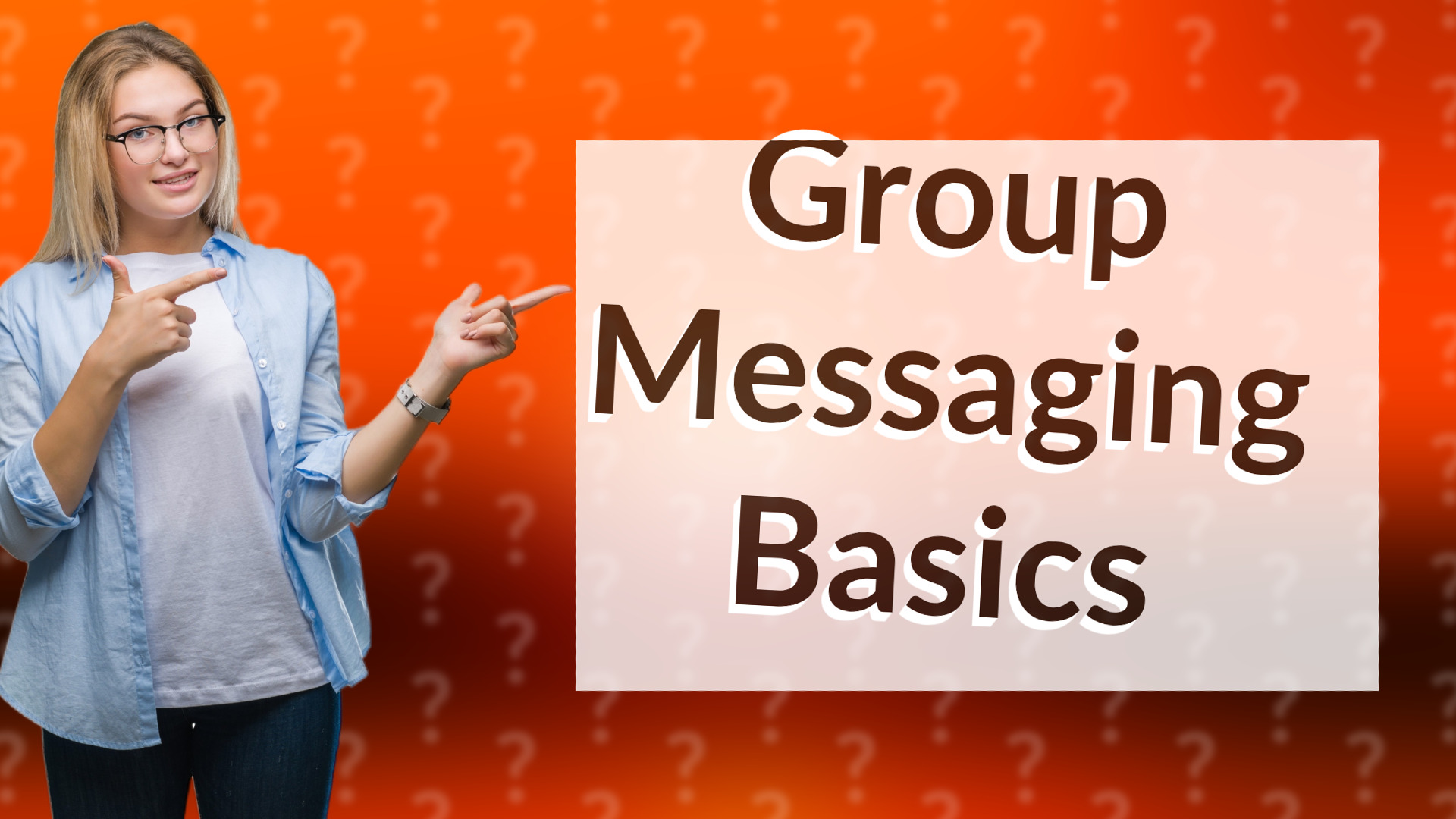 Group Messaging Basics