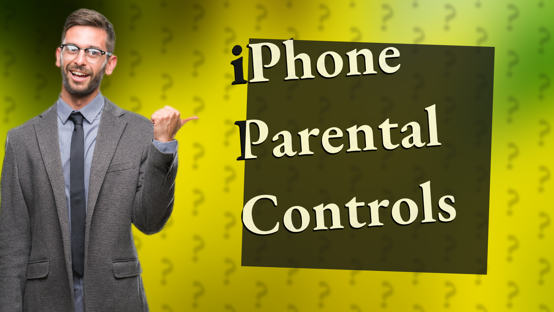 iPhone Parental Controls