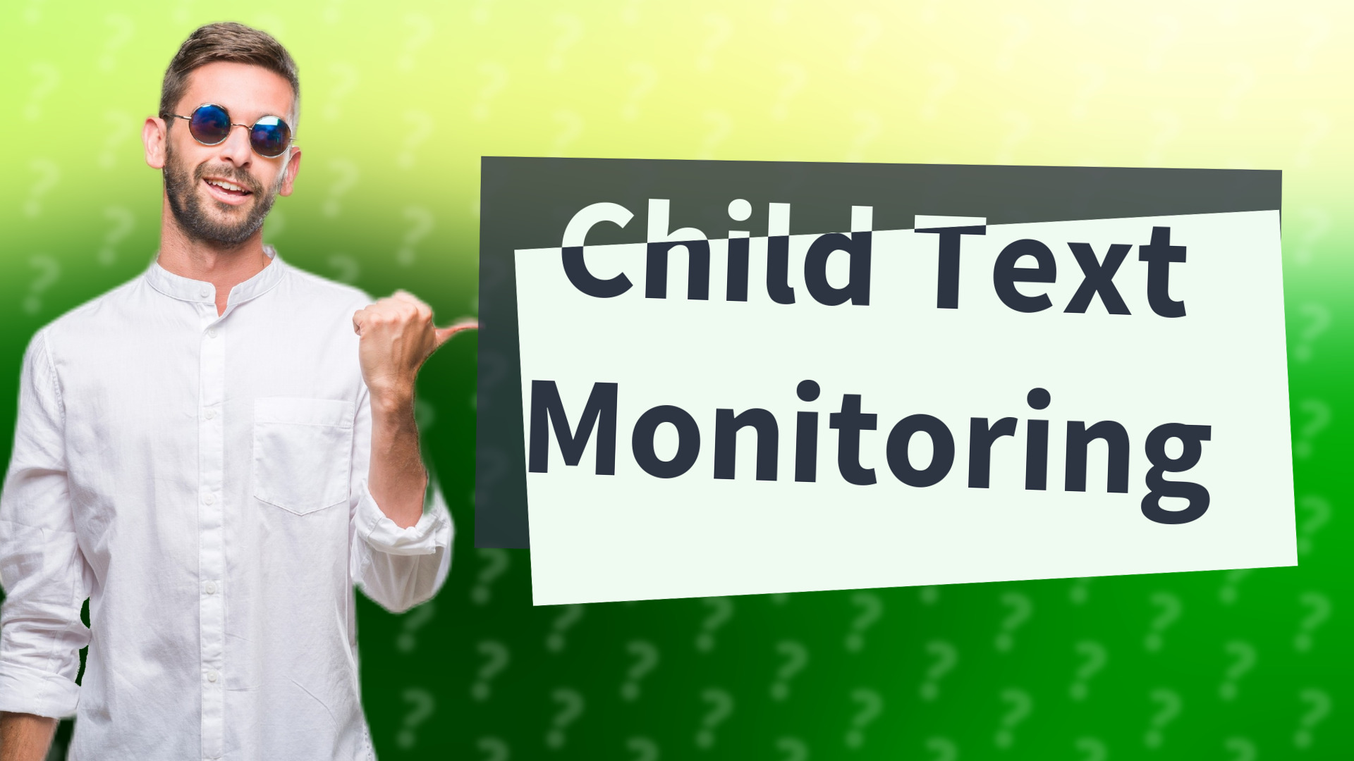Child Text Monitoring