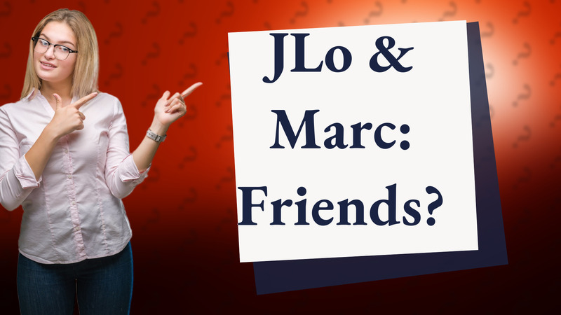JLo & Marc: Friends?