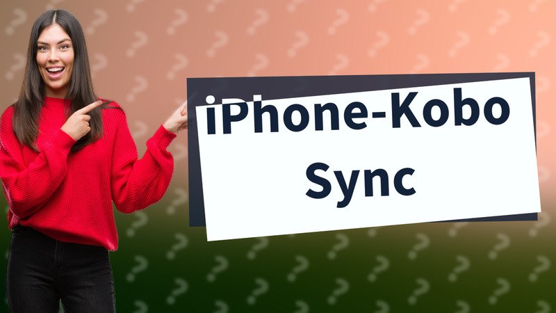 iPhone-Kobo Sync