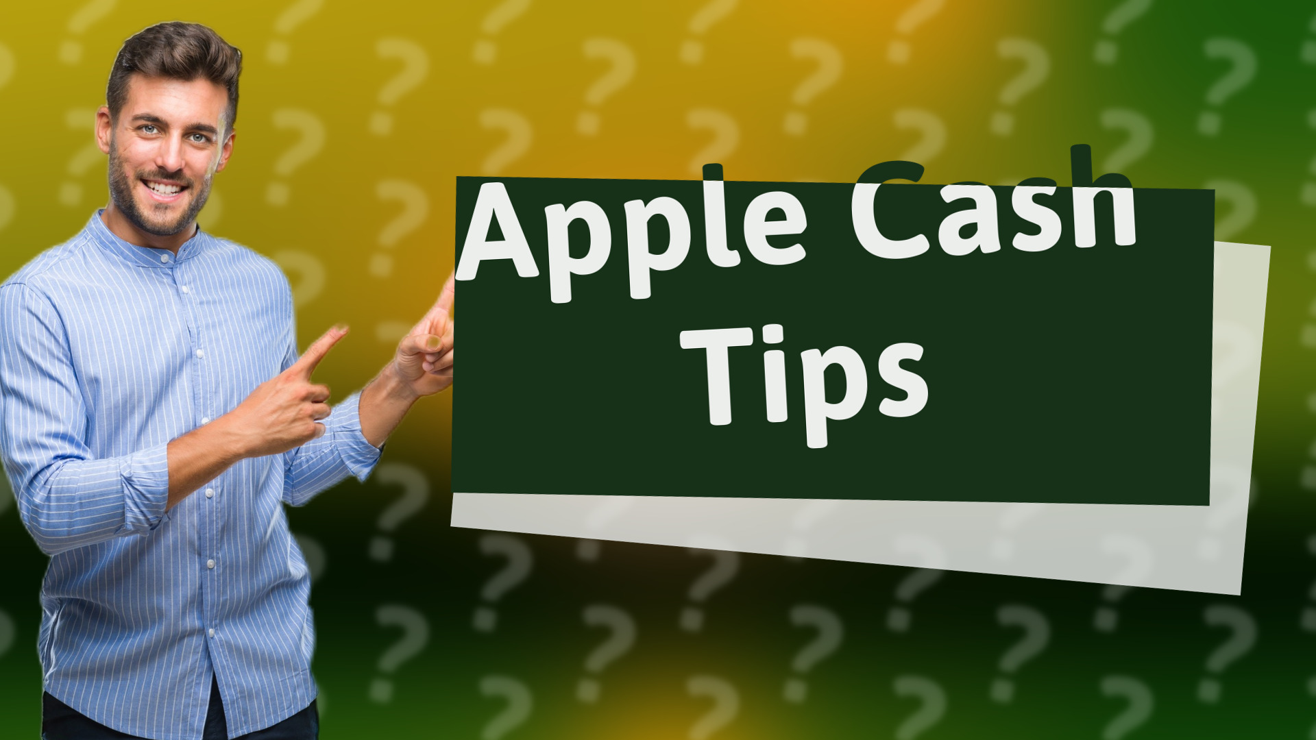 Apple Cash Tips