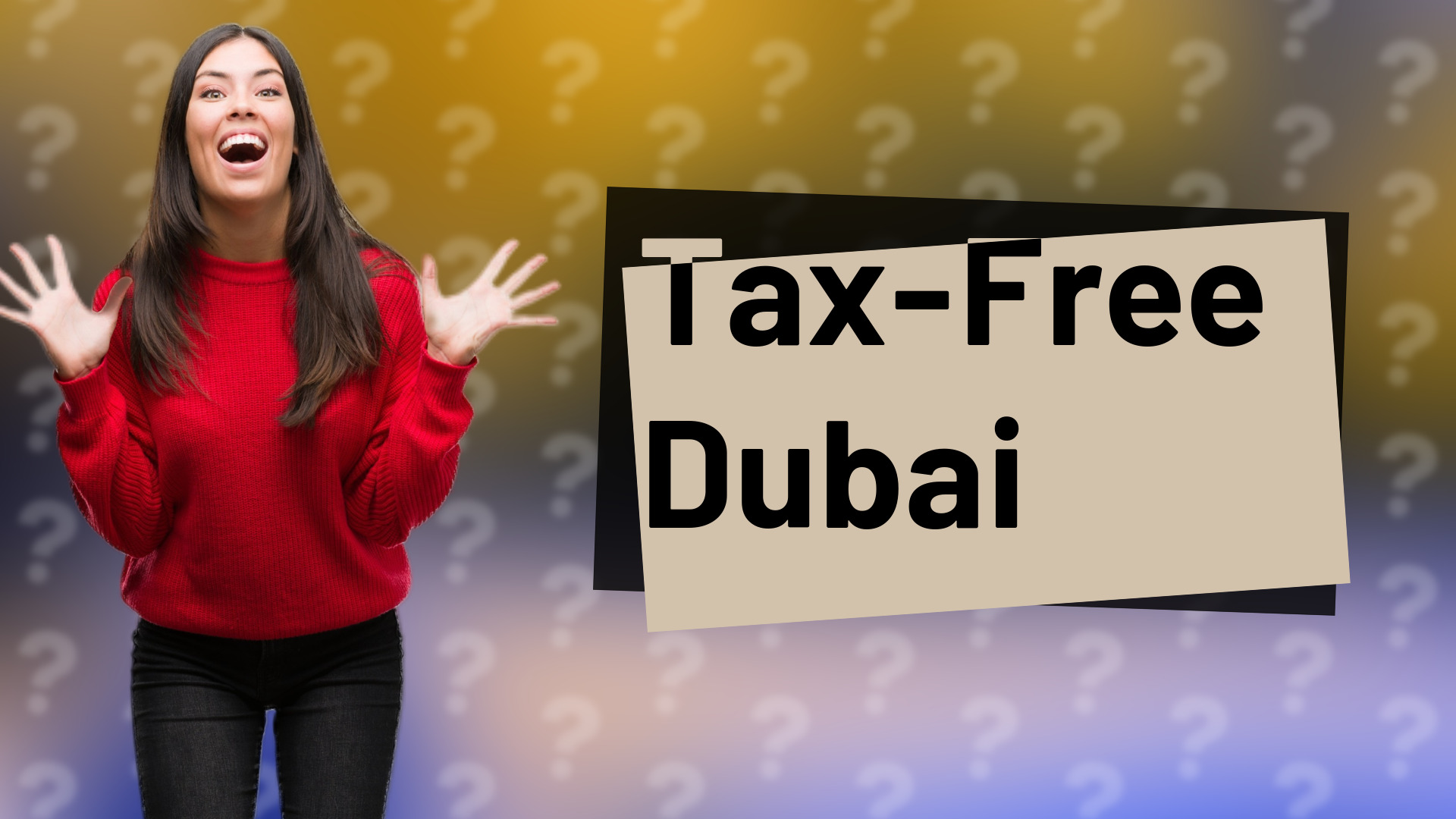Tax-Free Dubai
