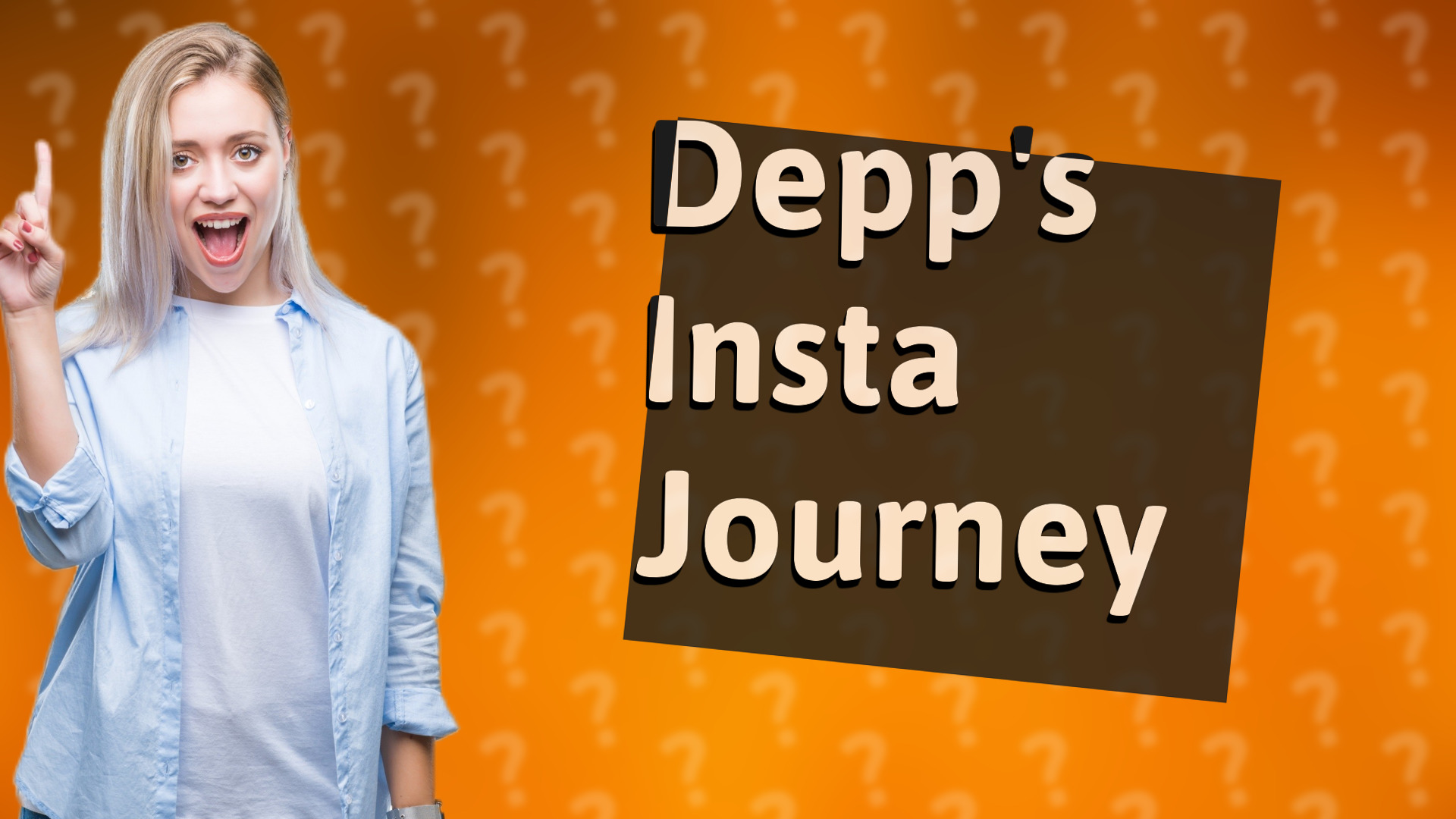 Depp's Insta Journey