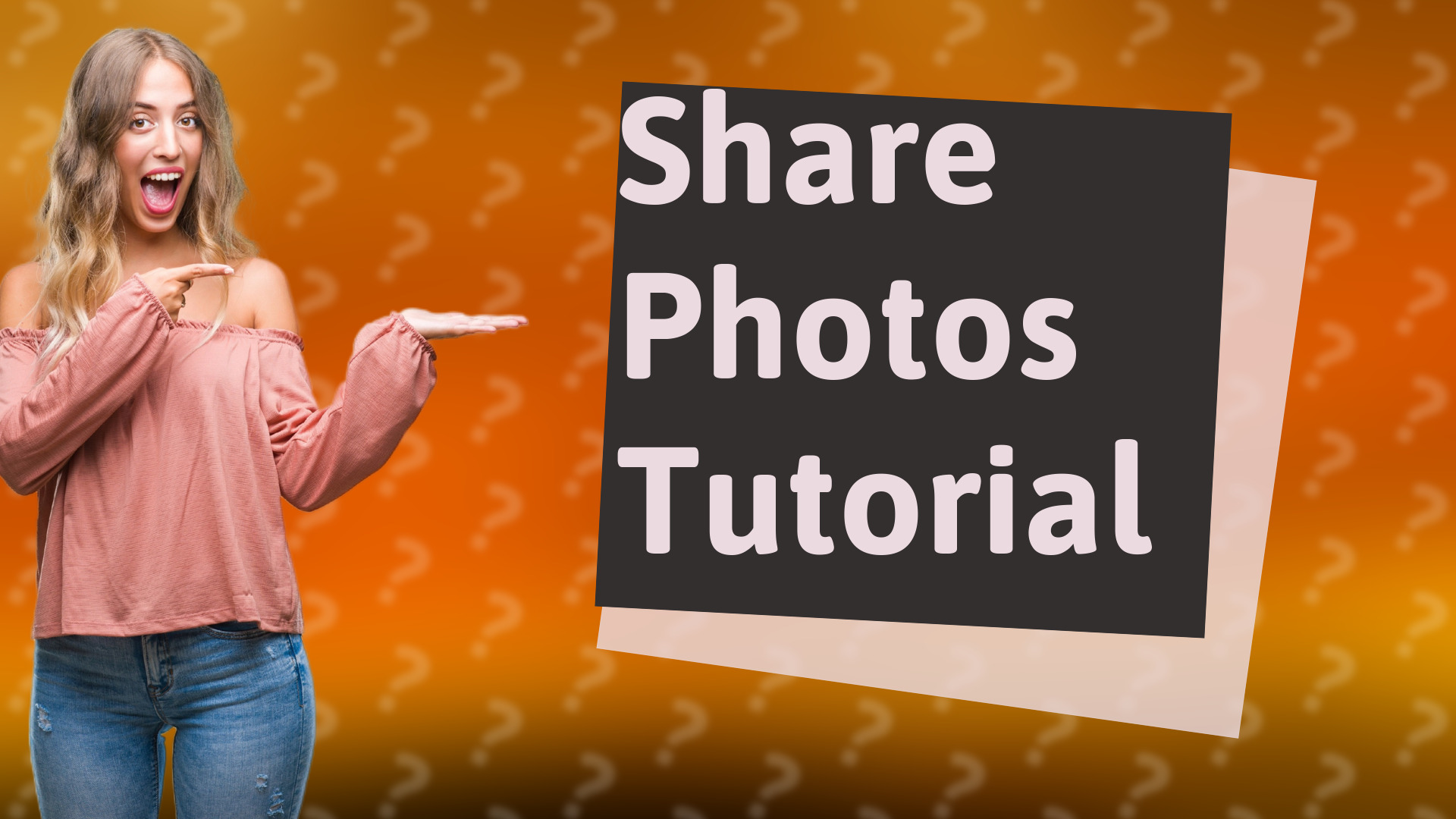 Share Photos Tutorial