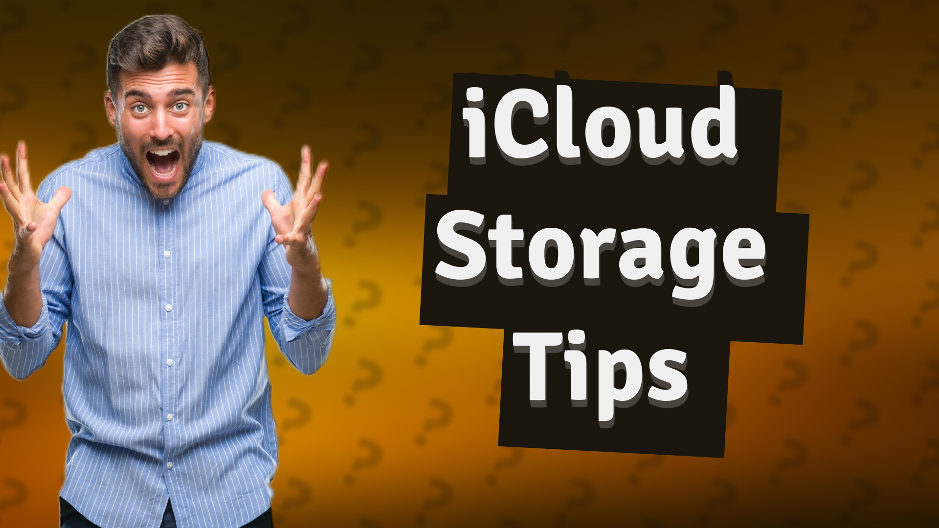 iCloud Storage Tips