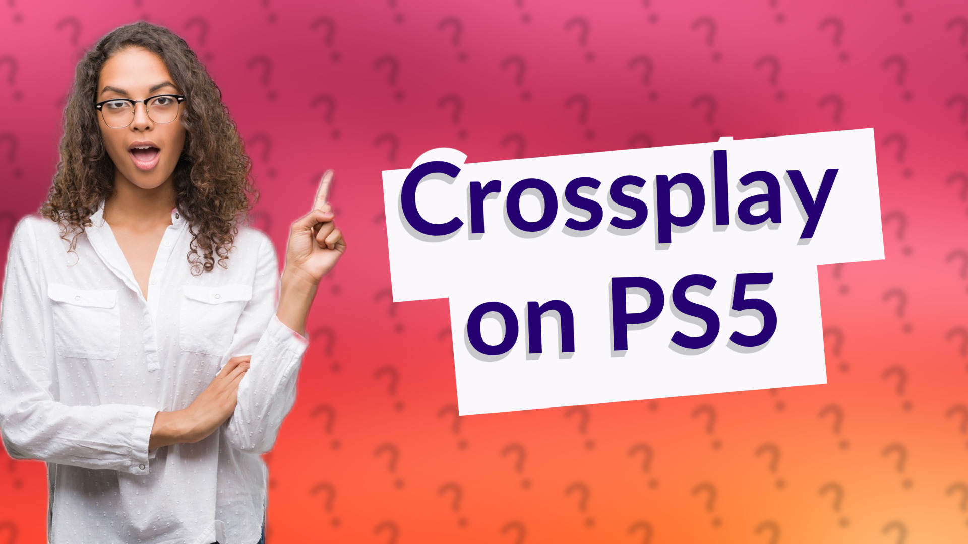 Crossplay on PS5