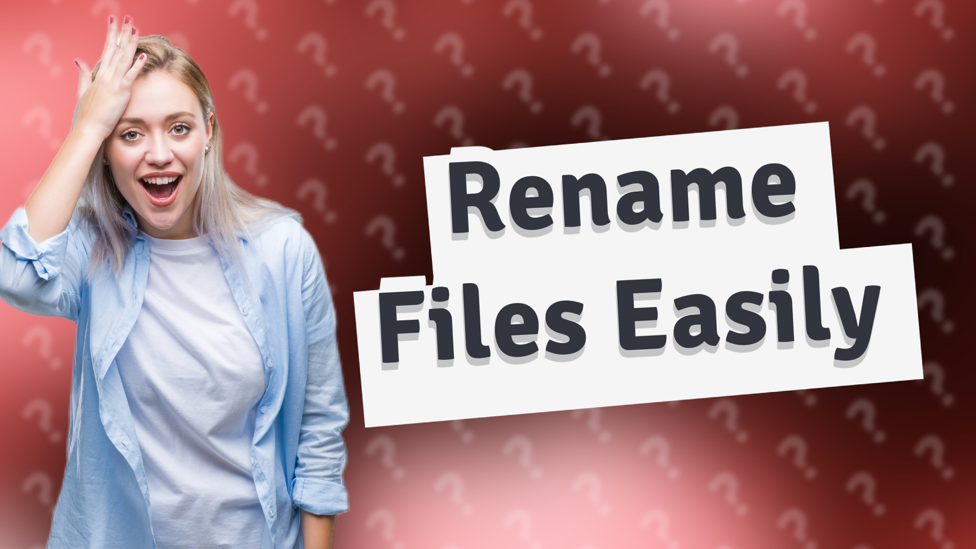 Rename Files Easily