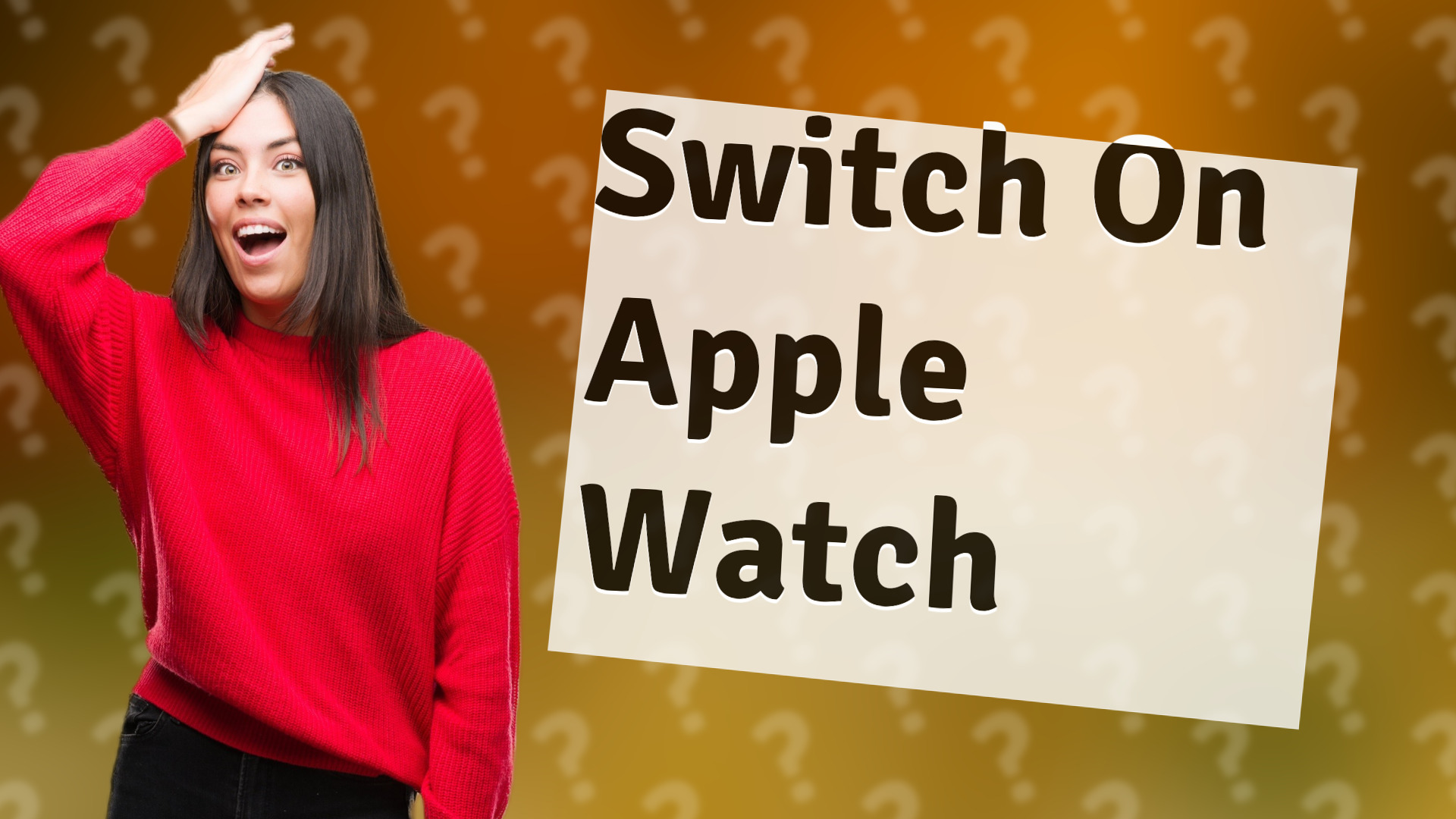 Switch On Apple Watch