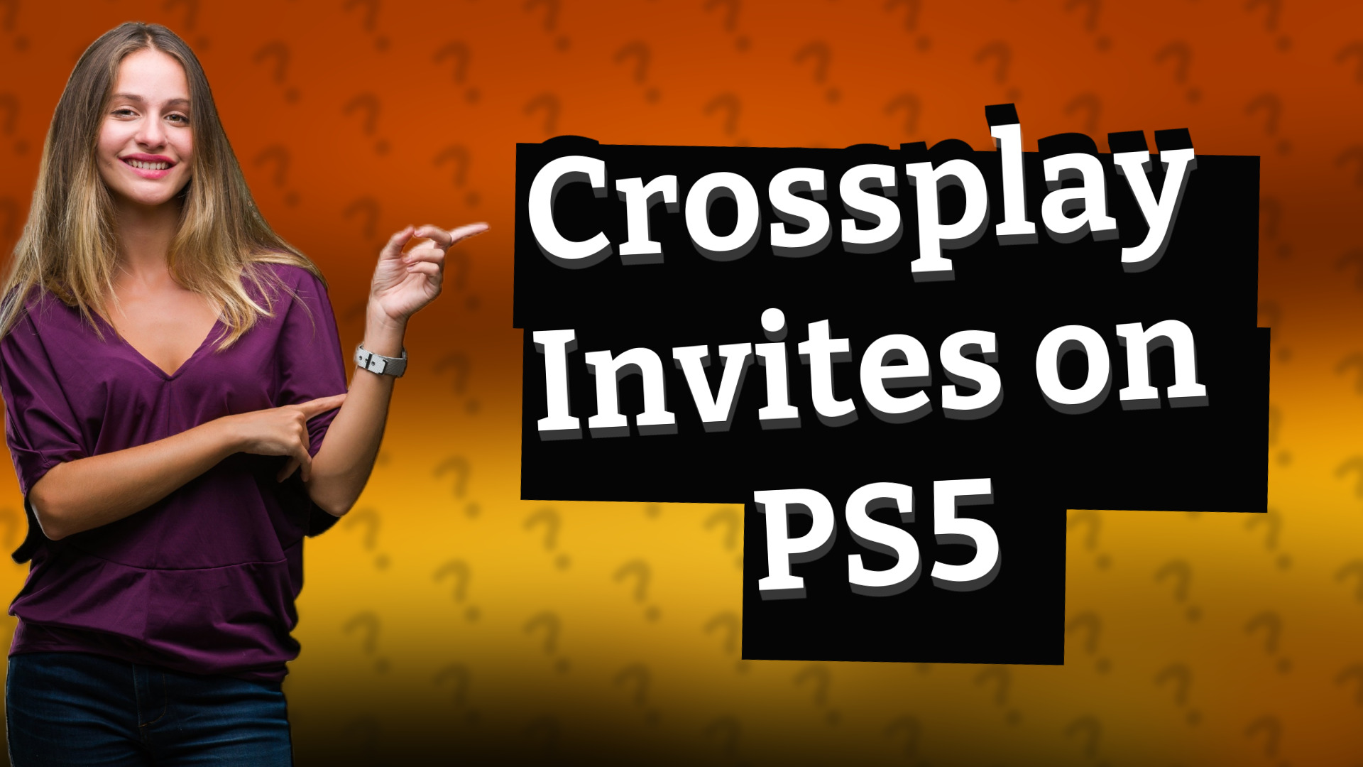 Crossplay Invites on PS5