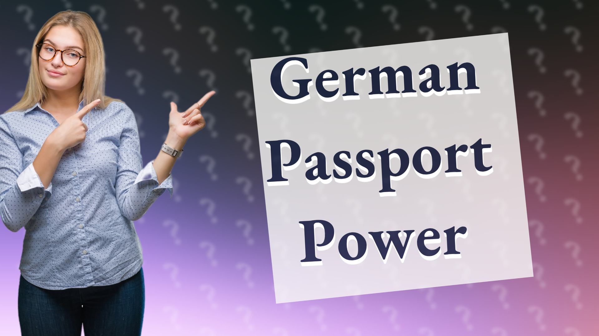 German Passport Power