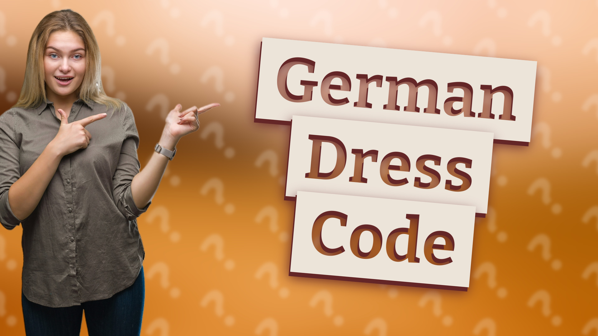 German Dress Code