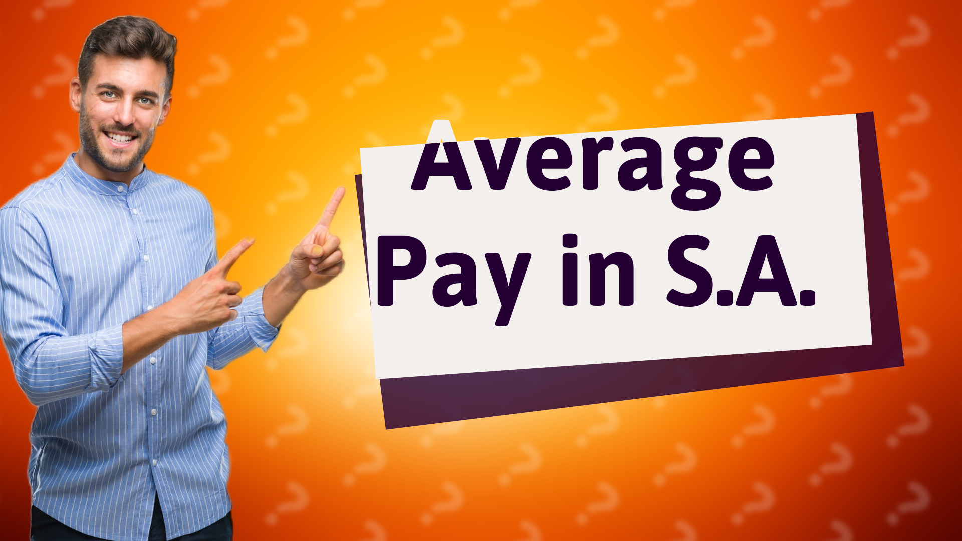 Average Pay in S.A.