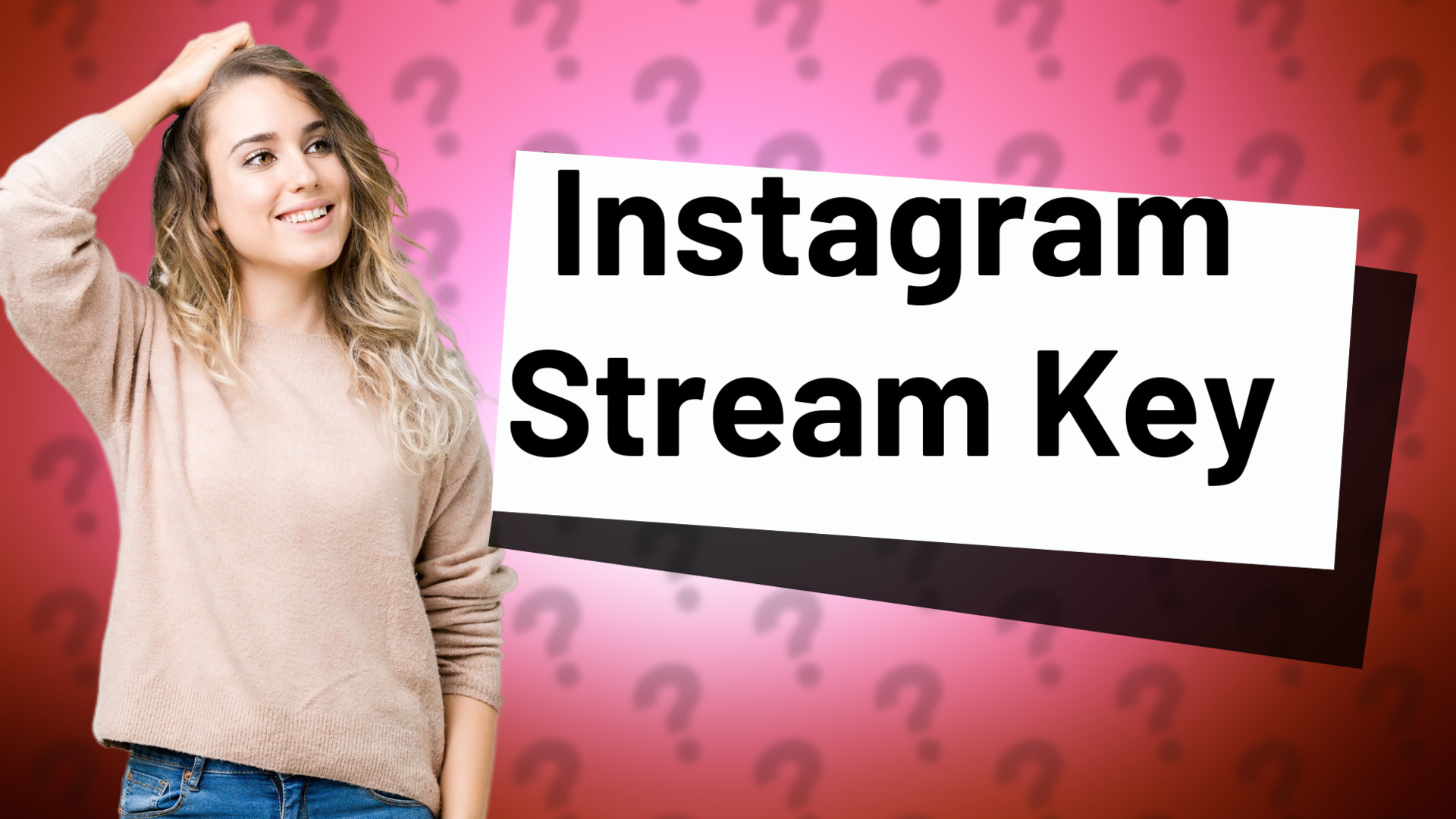 Instagram Stream Key