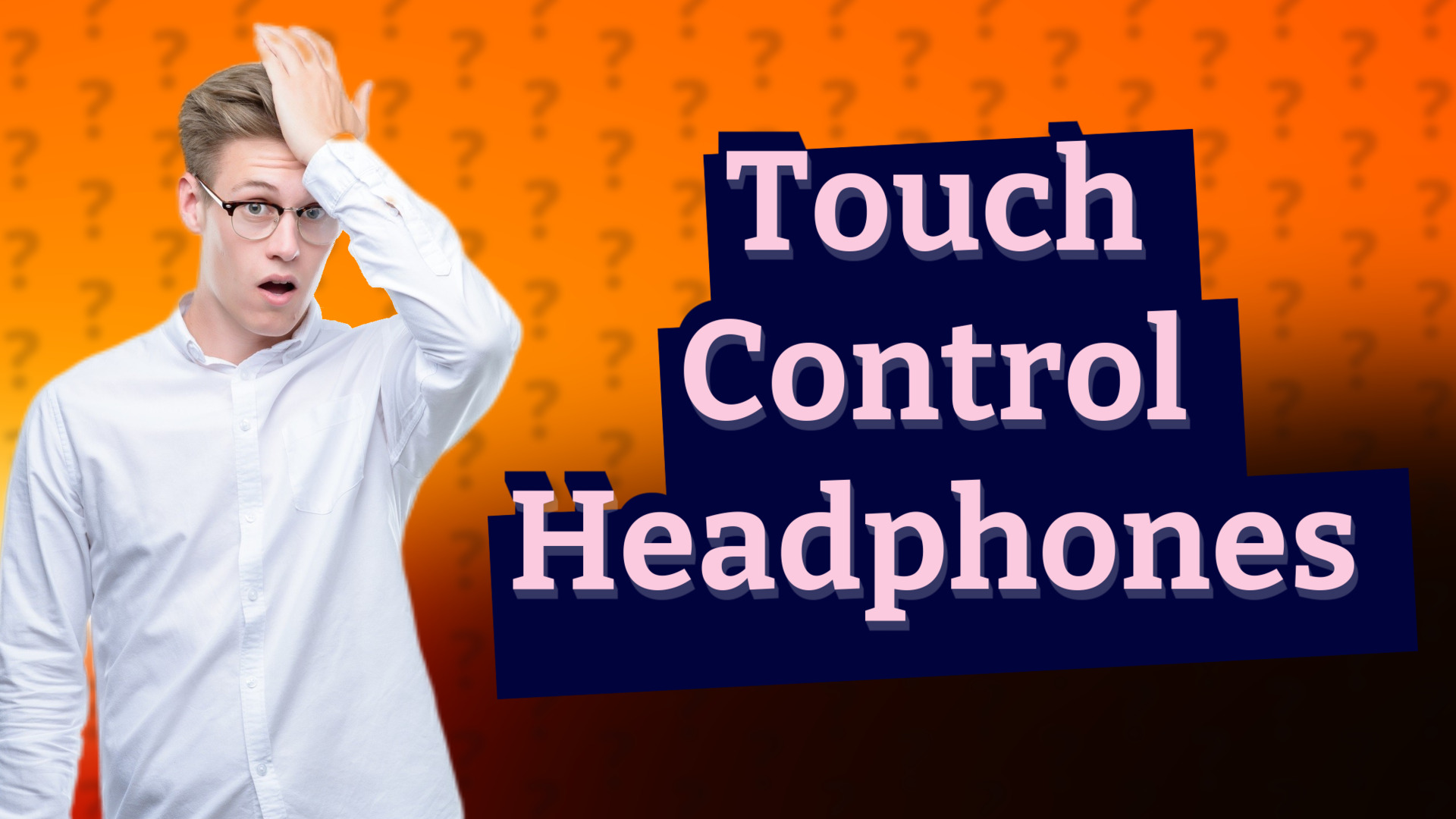Touch Control Headphones