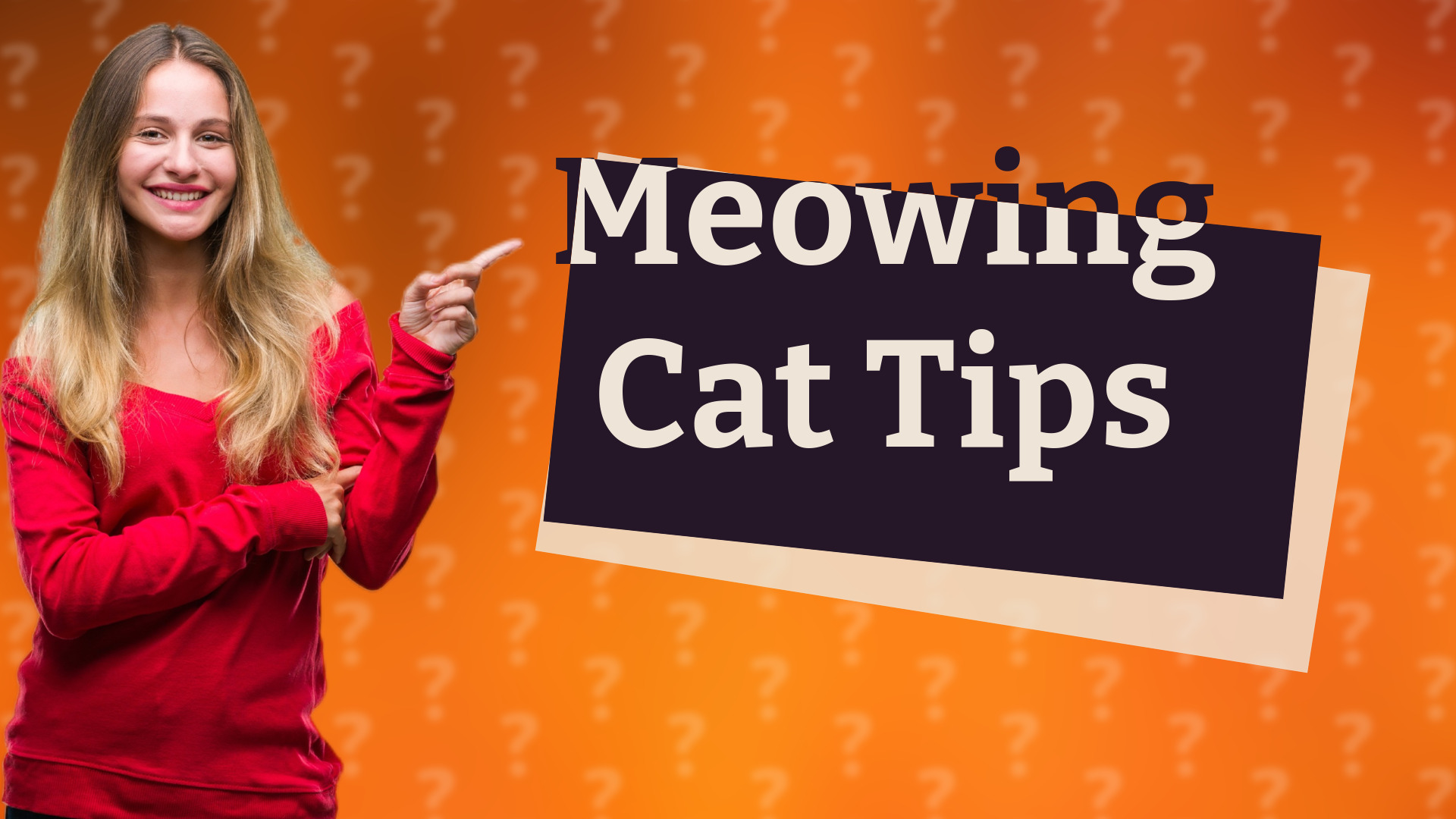 Meowing Cat Tips