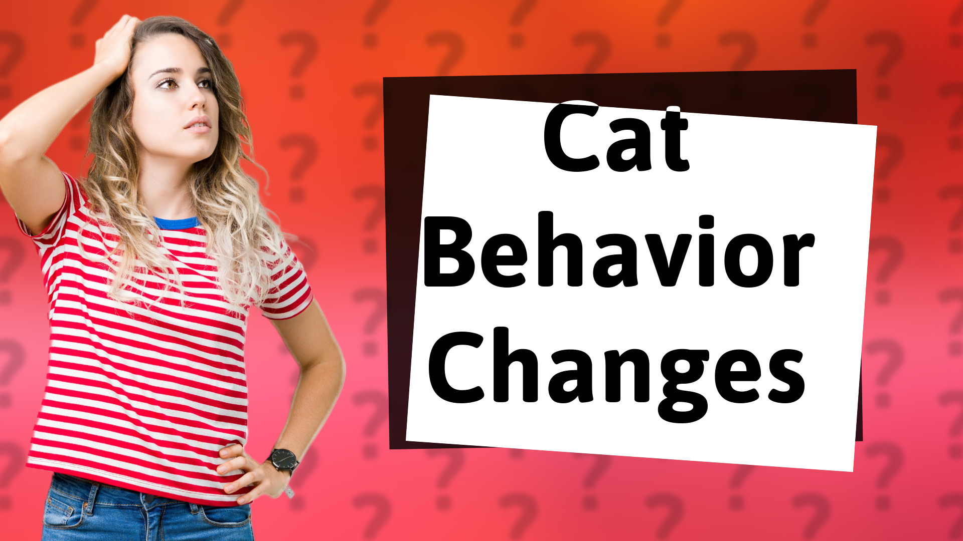 Cat Behavior Changes