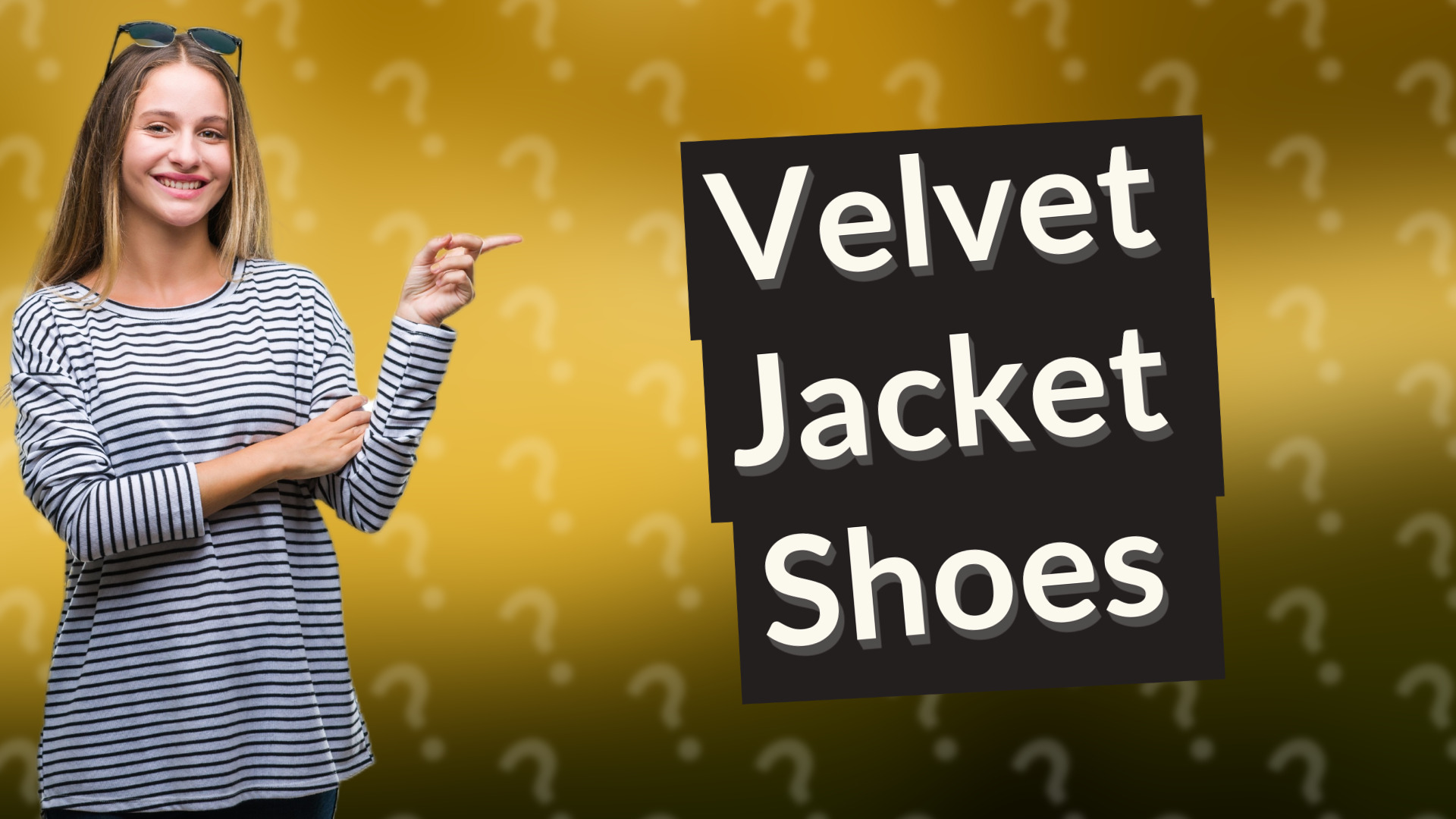 Velvet Jacket Shoes