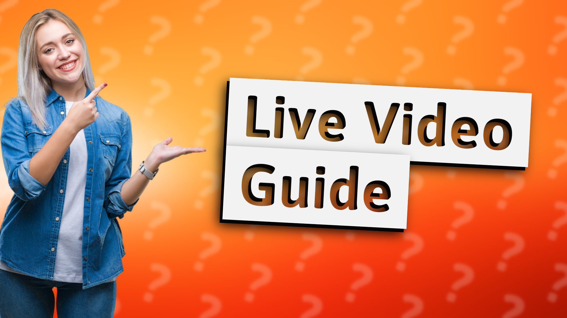 Live Video Guide