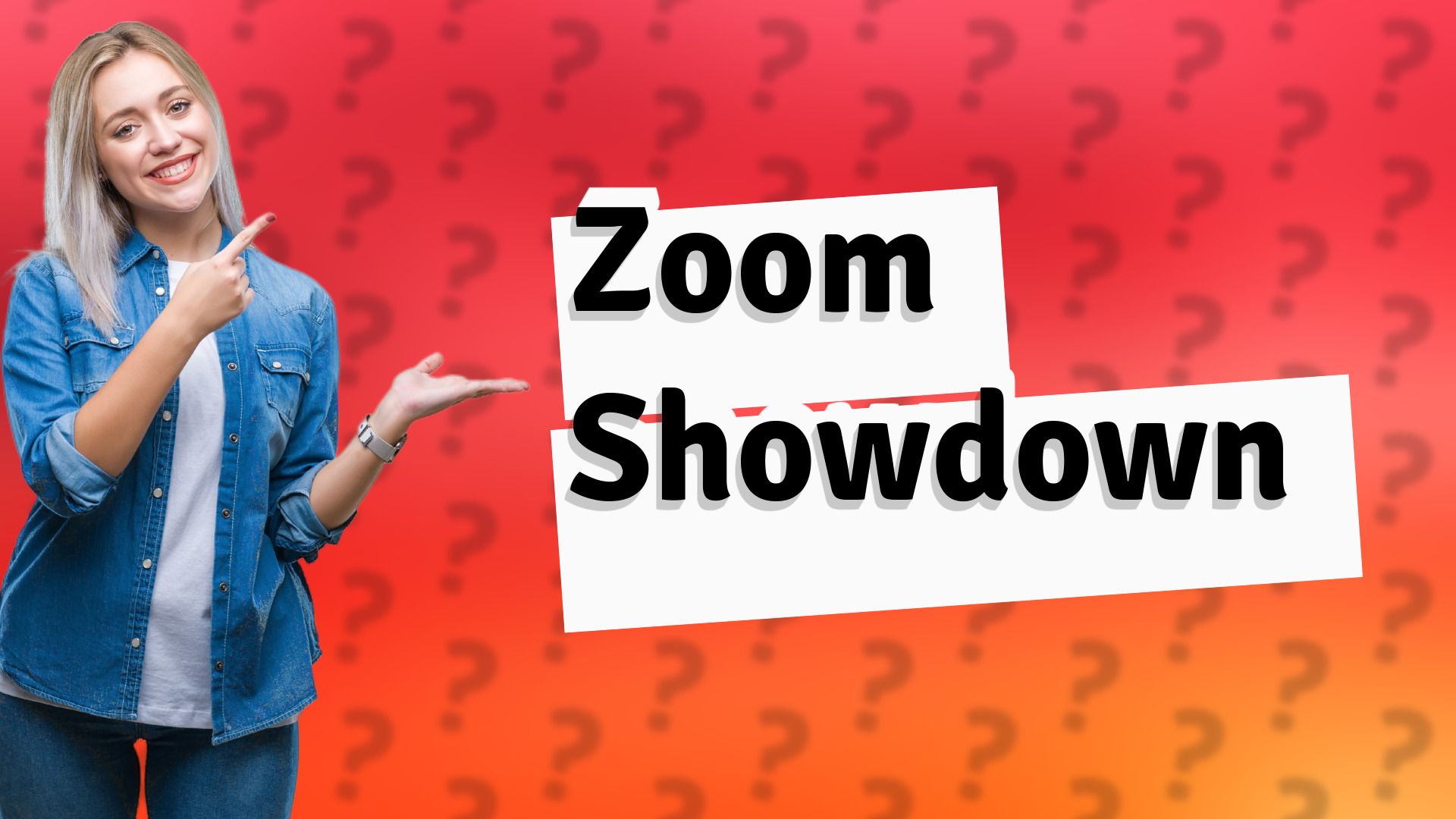 Zoom Showdown