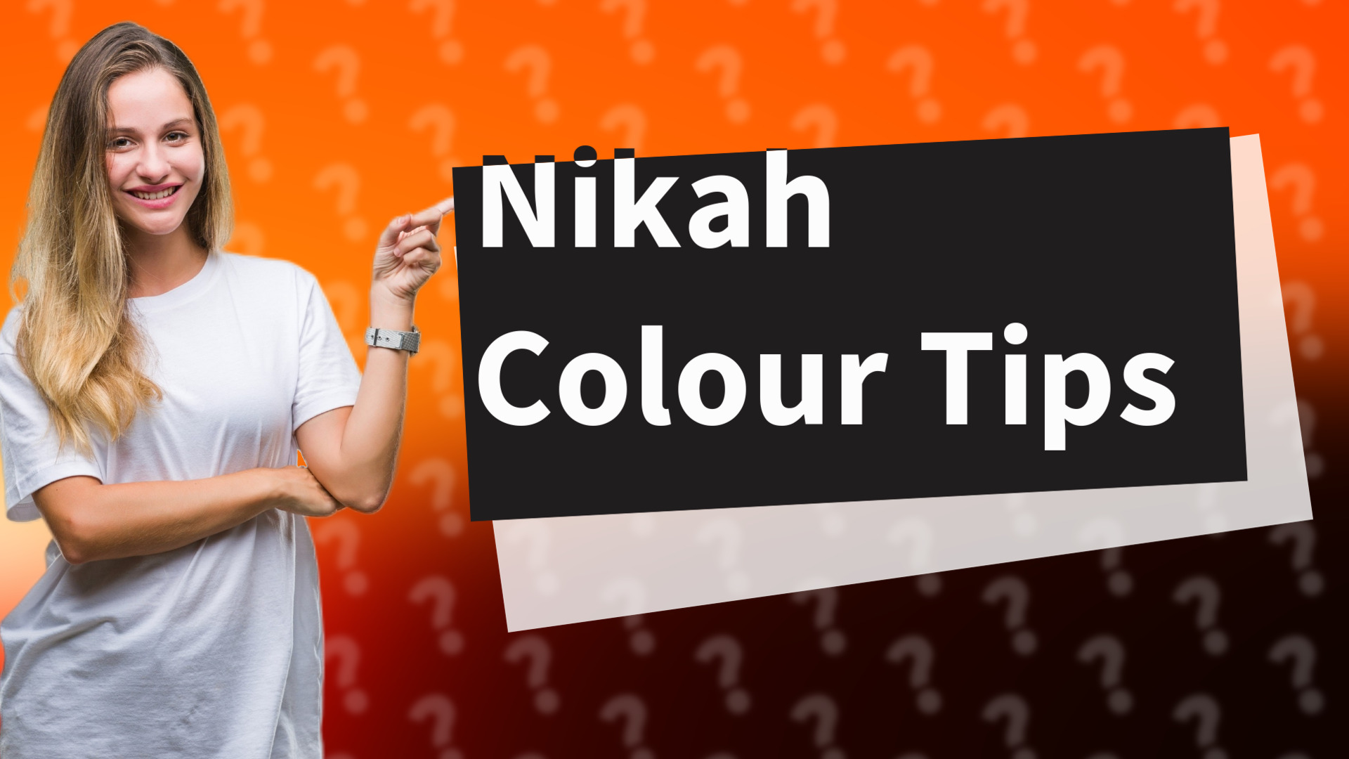 Nikah Colour Tips